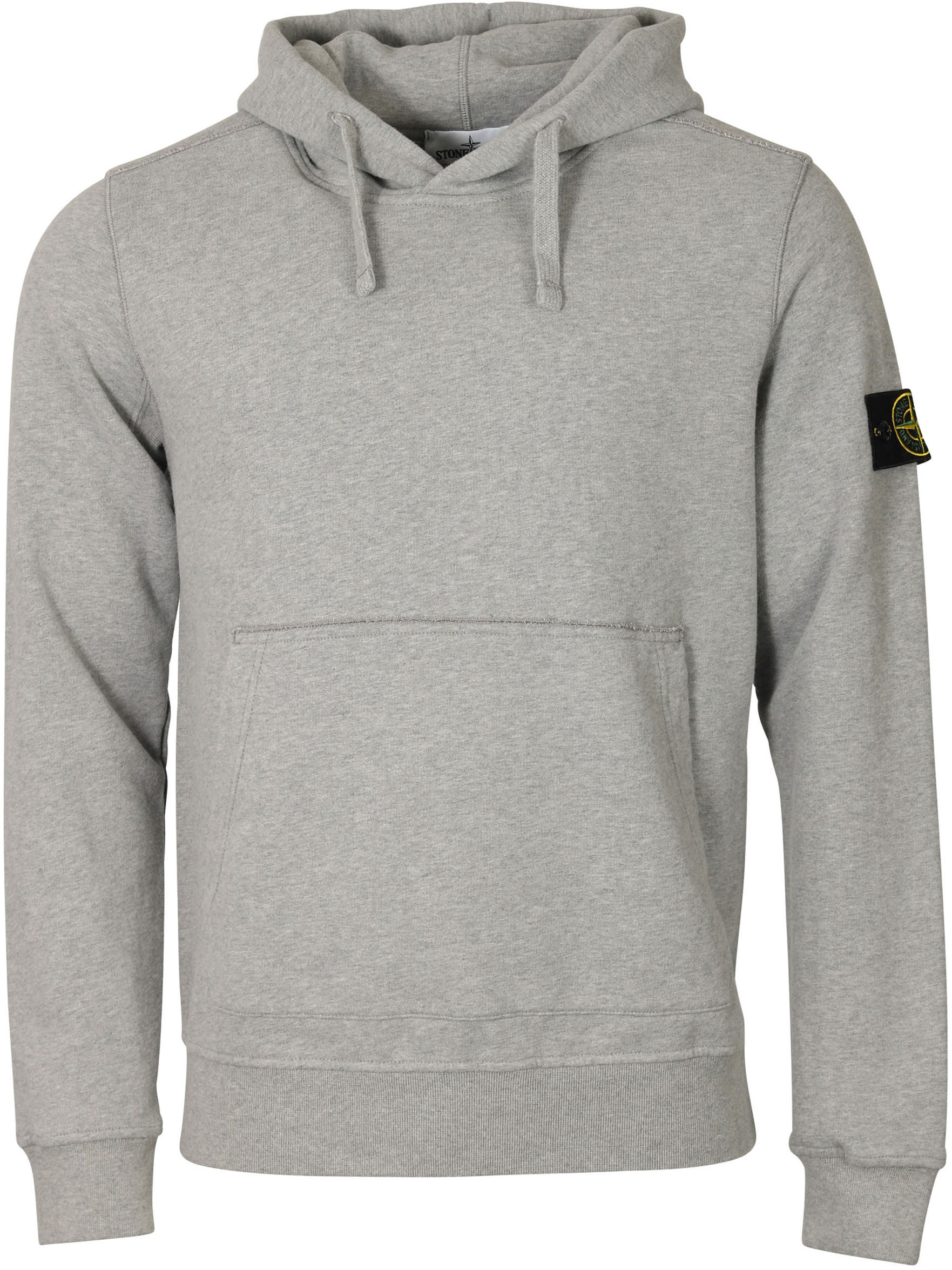 Stone Island Hoodie Light Grey Melange