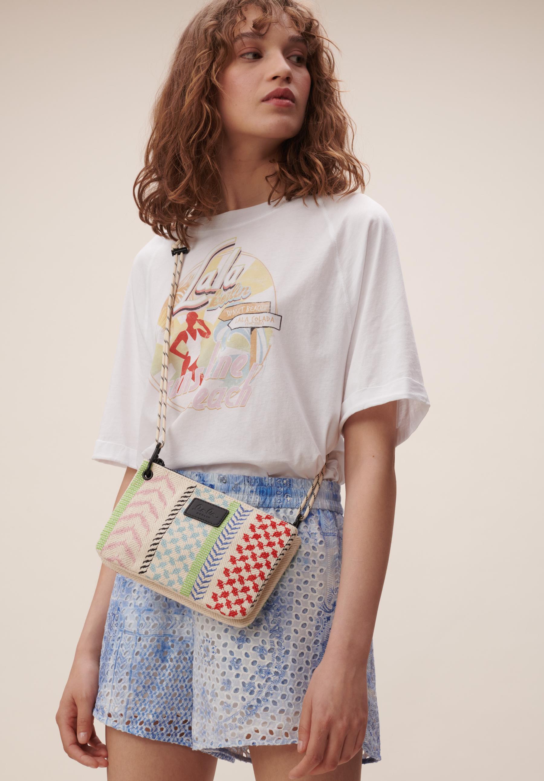 Lala Berlin Crossbody Lilly X-Stitch Multicolor