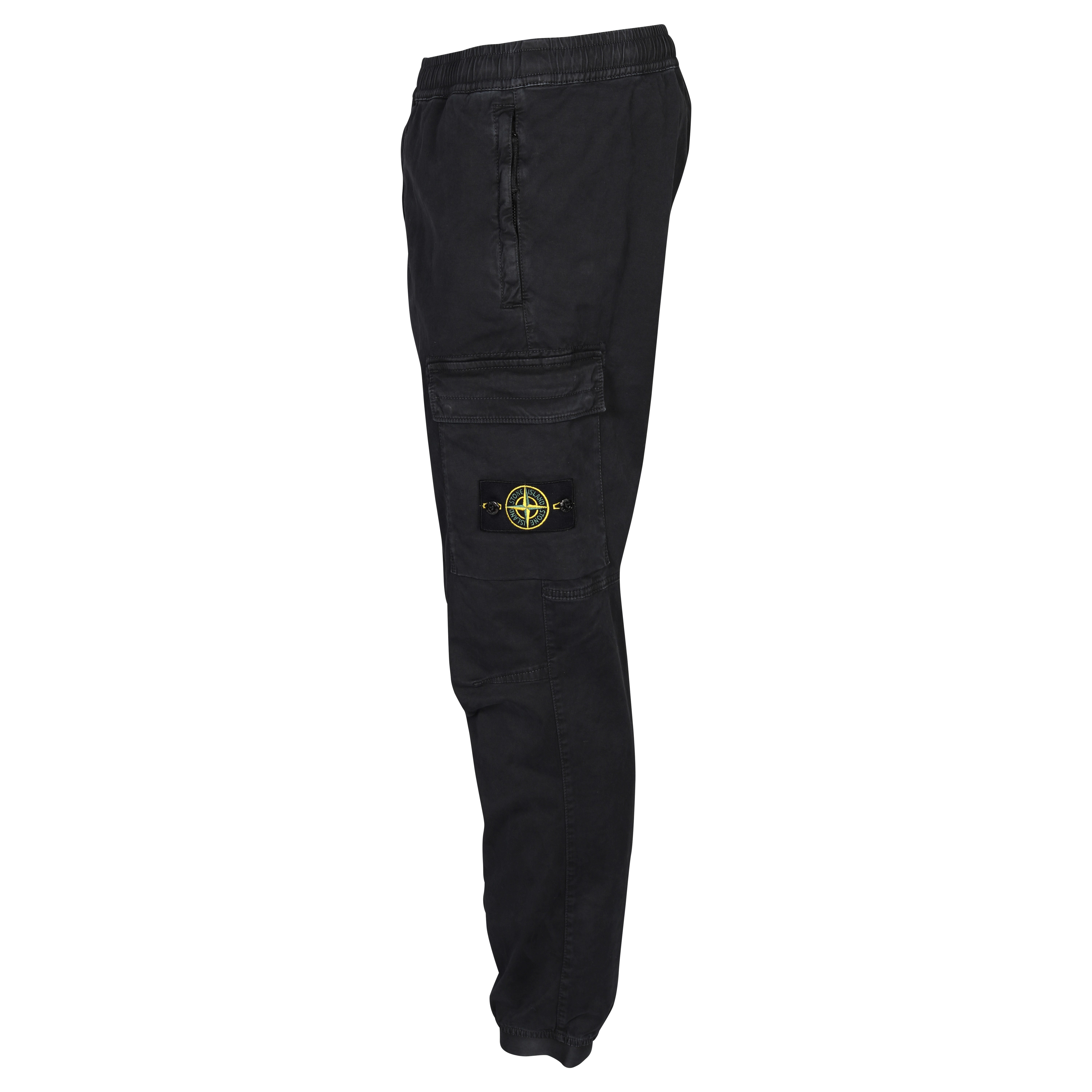 Stone Island Cargo Pant in Washed Black 33
