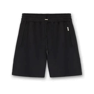 REPRESENT Blank Shorts in Jet Black S