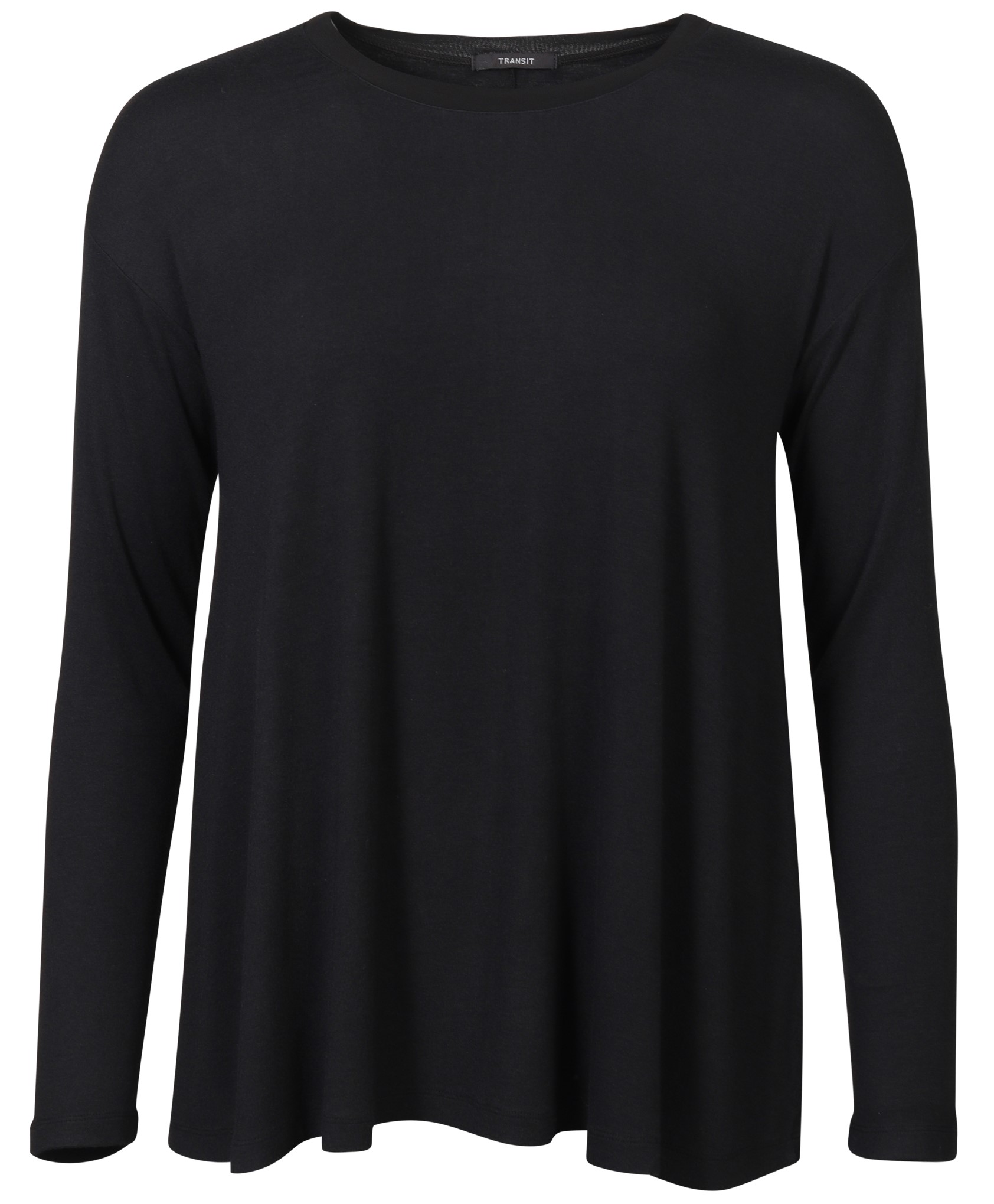 TRANSIT PAR SUCH Flowing Longsleeve in Black