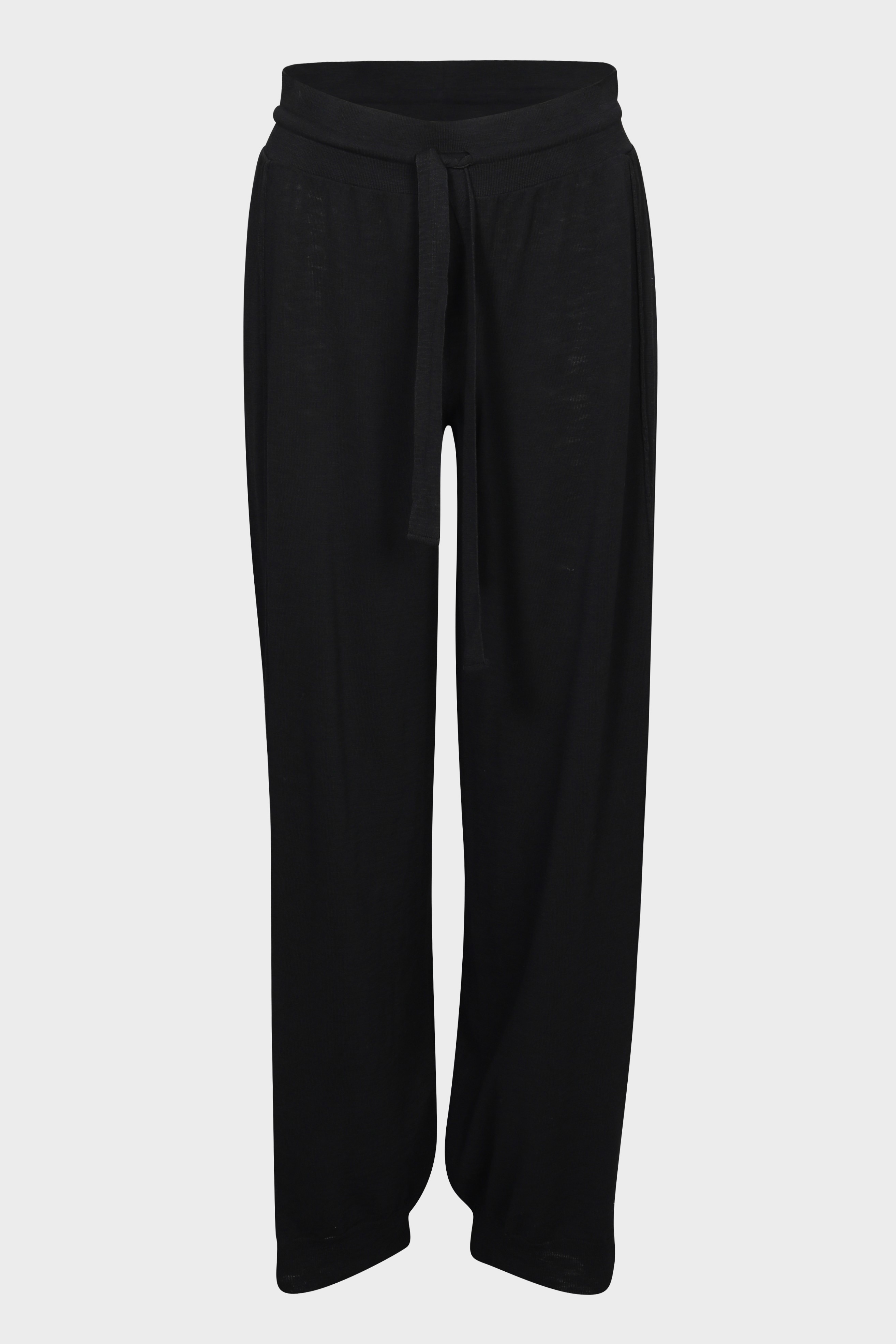 TRANSIT PAR SUCH Wide Knit Pant in Black