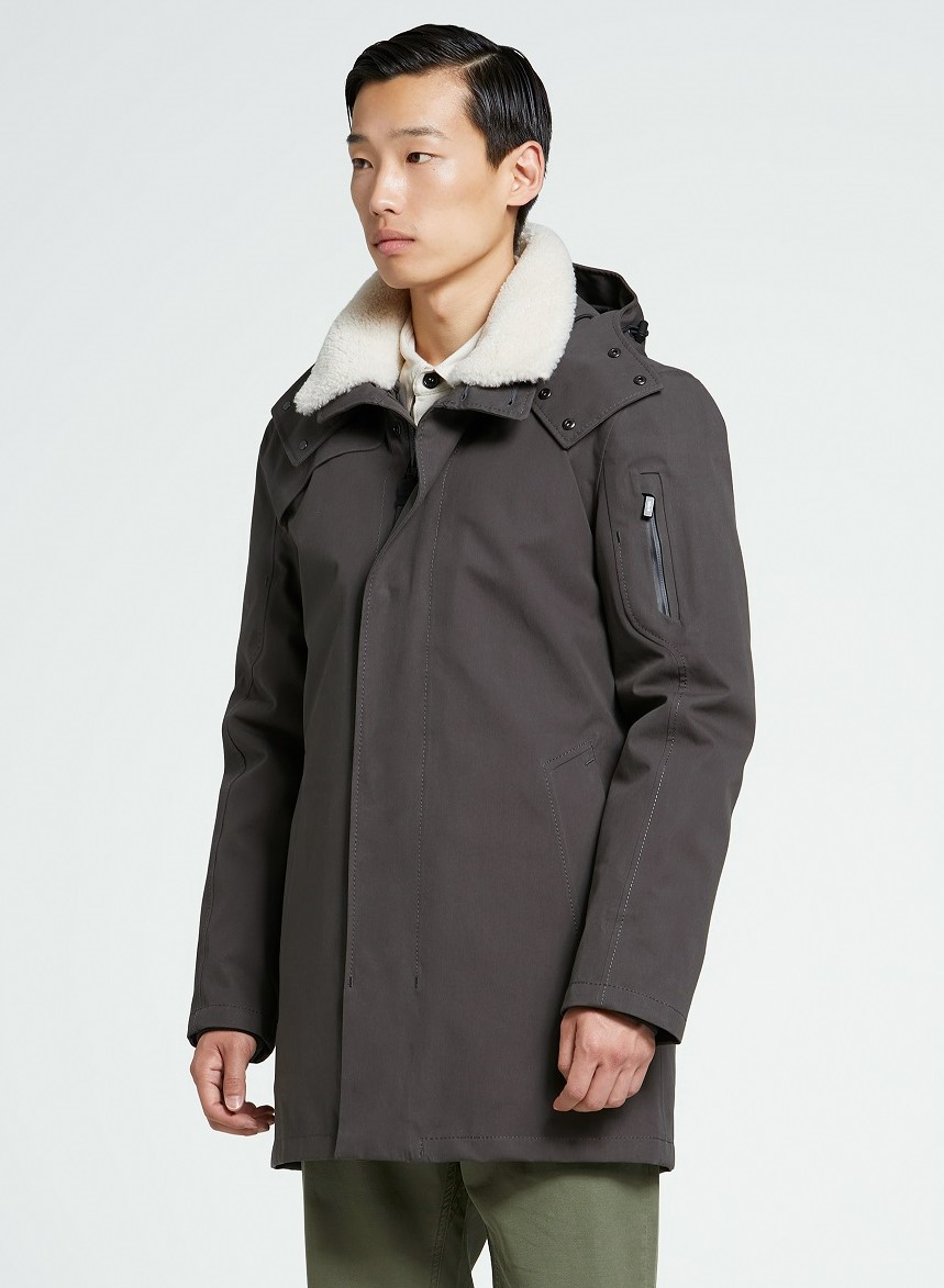 g-lab Magnum Cotton Touch Parka in Graphite L