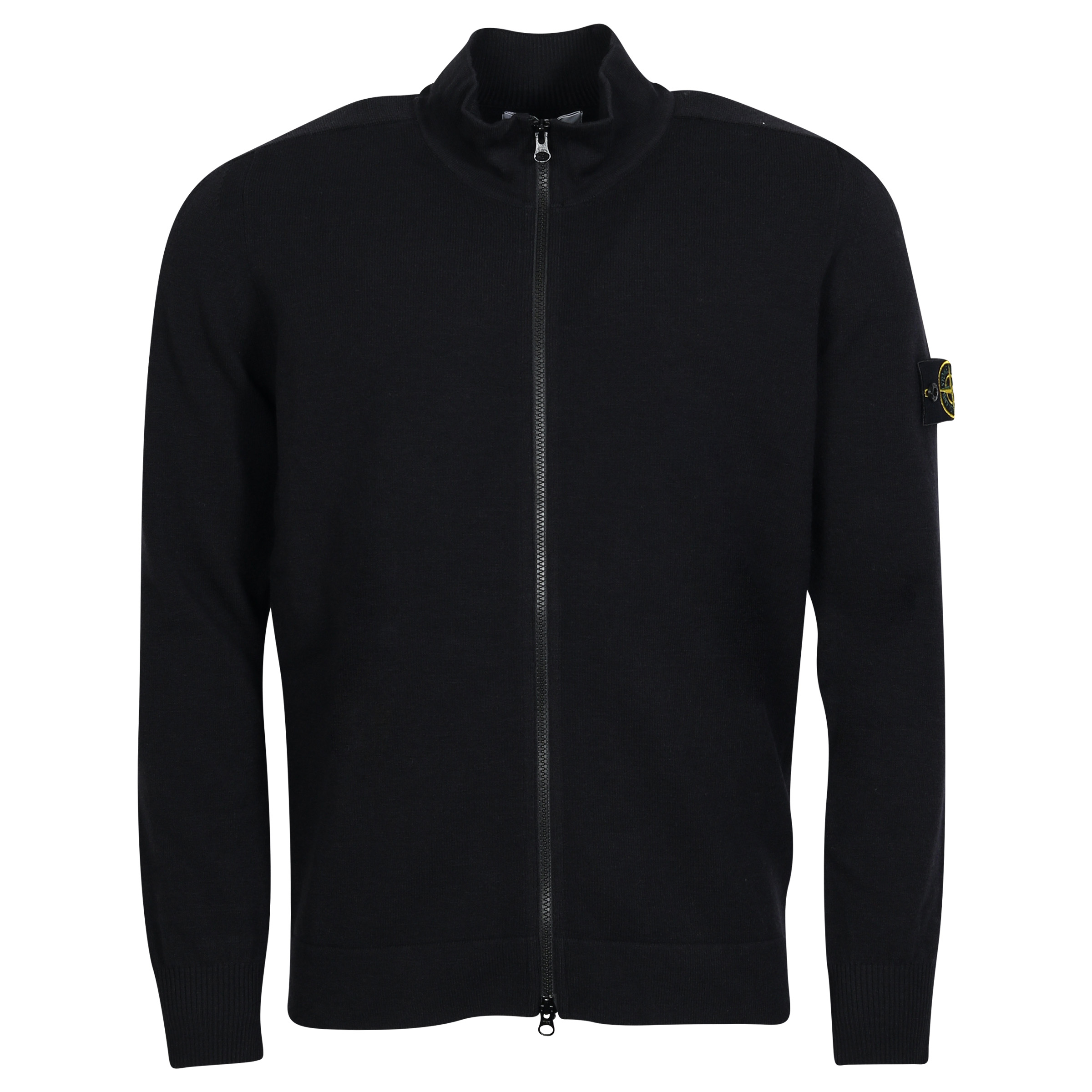 Stone Island Knit Zip Cardigan Navy
