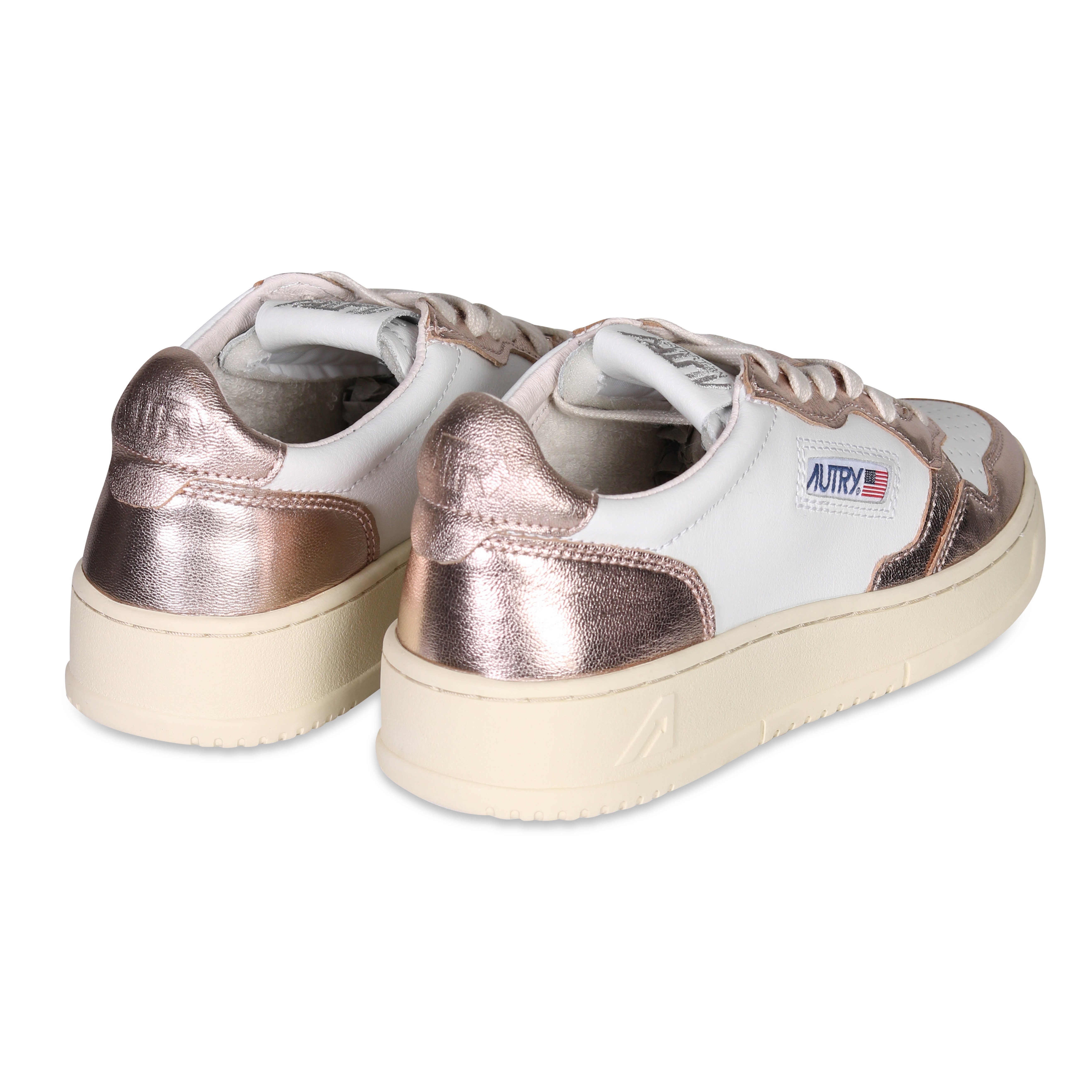 Autry Action Shoes Low Sneaker White/Copper