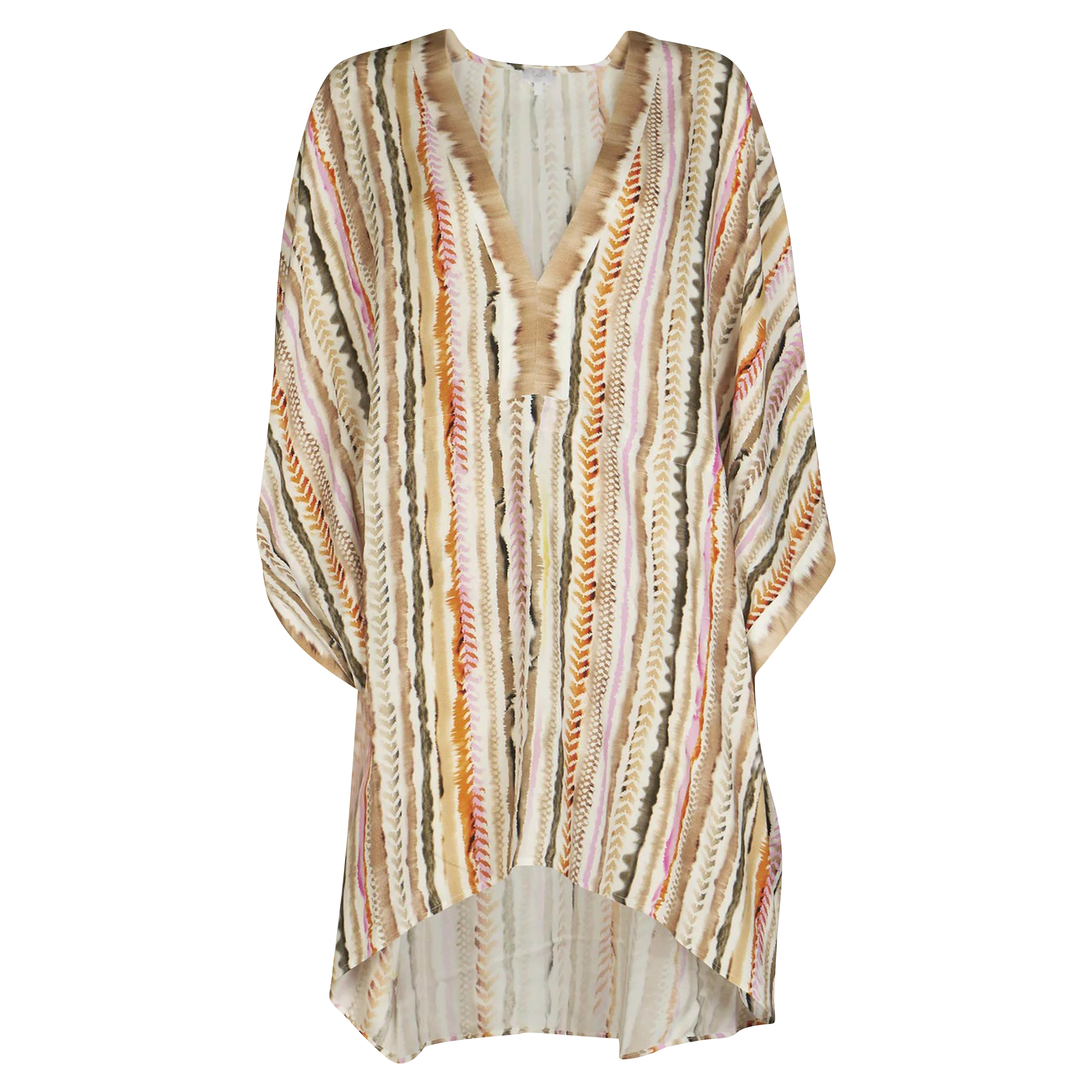 Lala Berlin Dress Dory in Sunset Stripe