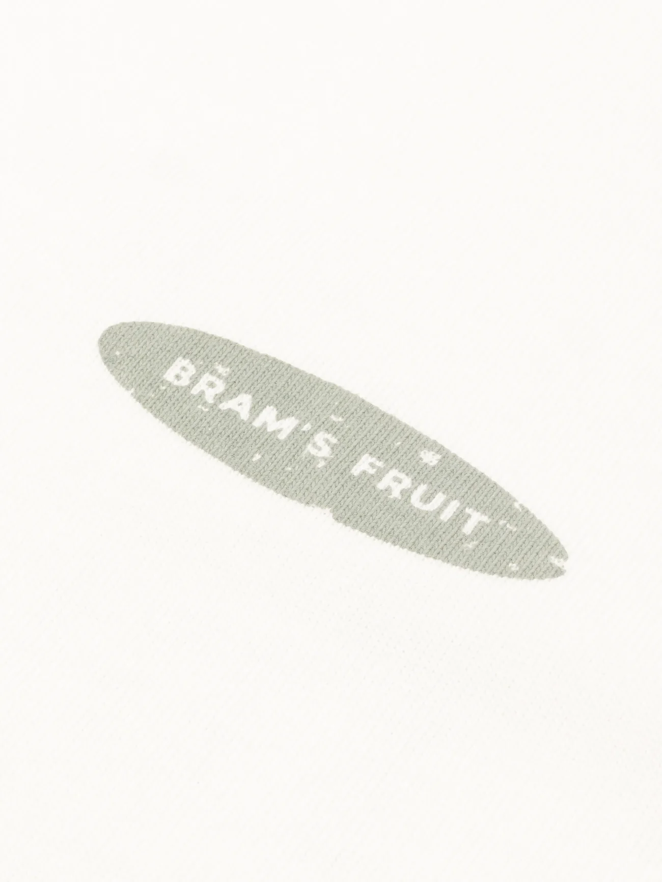 BRAM'S FRUIT ''F*ck Off'' Distressed T-Shirt in White