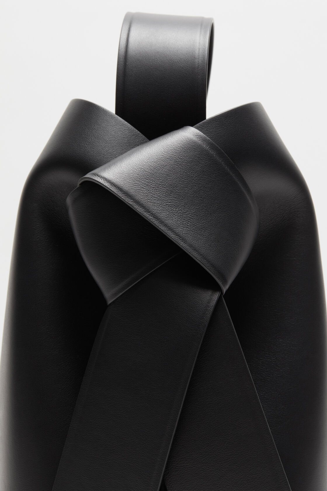ACNE STUDIOS Musubi Midi Shoulder Bag in Black