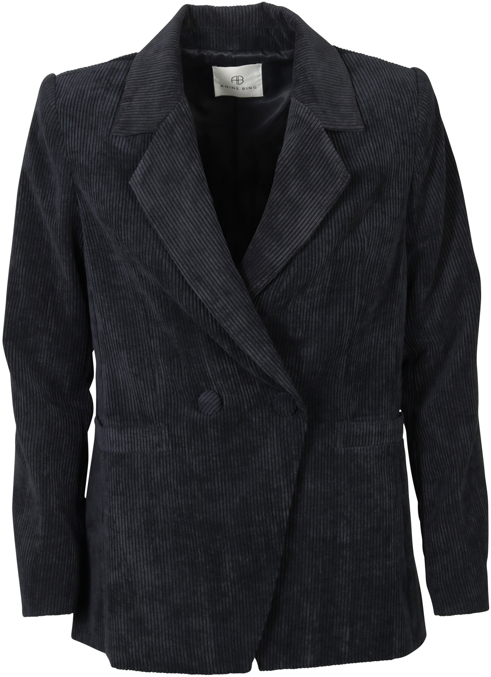 Anine Bing Cord Jacket Navy