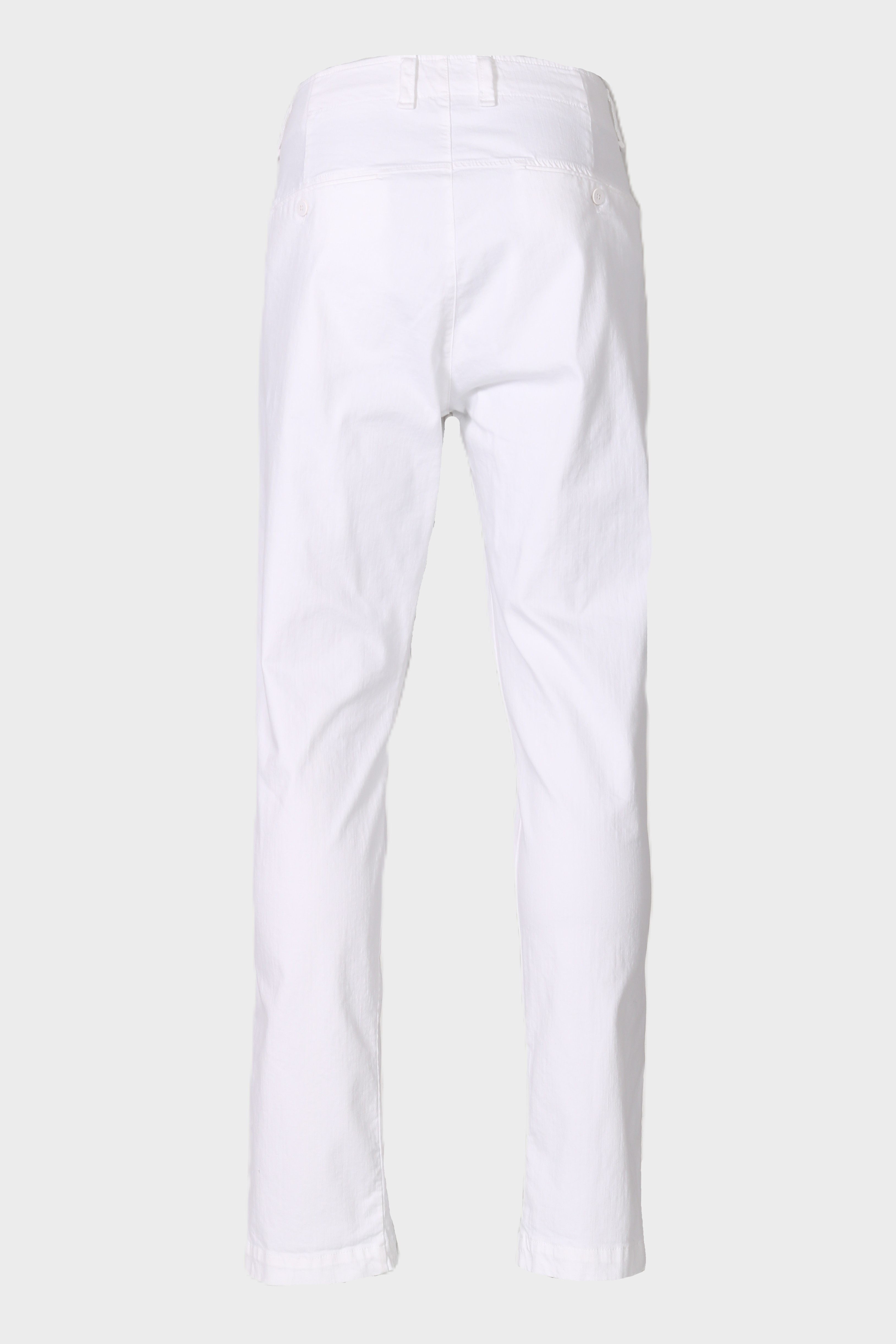 TRANSIT UOMO Cotton Stretch Pant in White XL