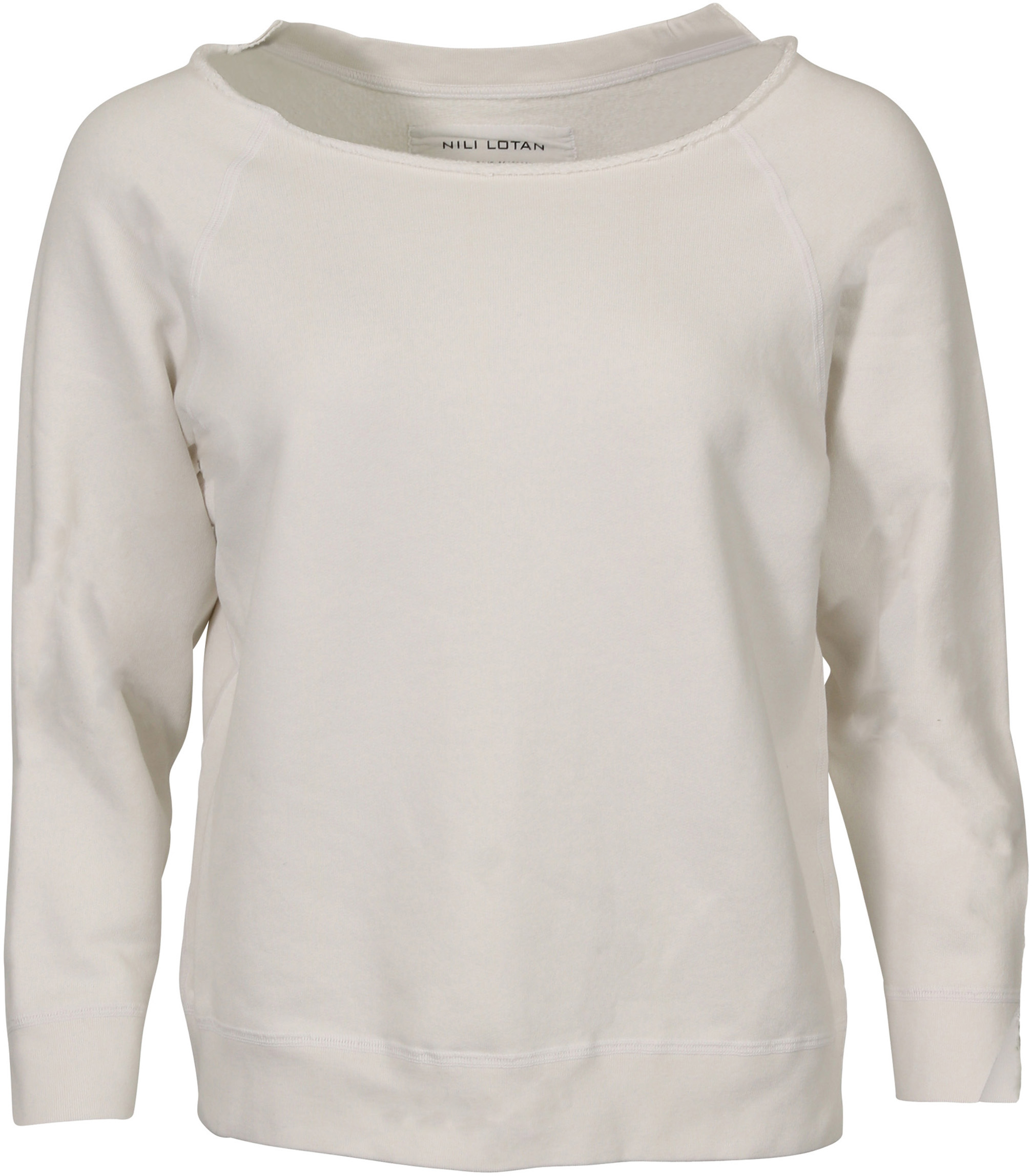 Nili Lotan Sweatshirt Luka Vintage White XL