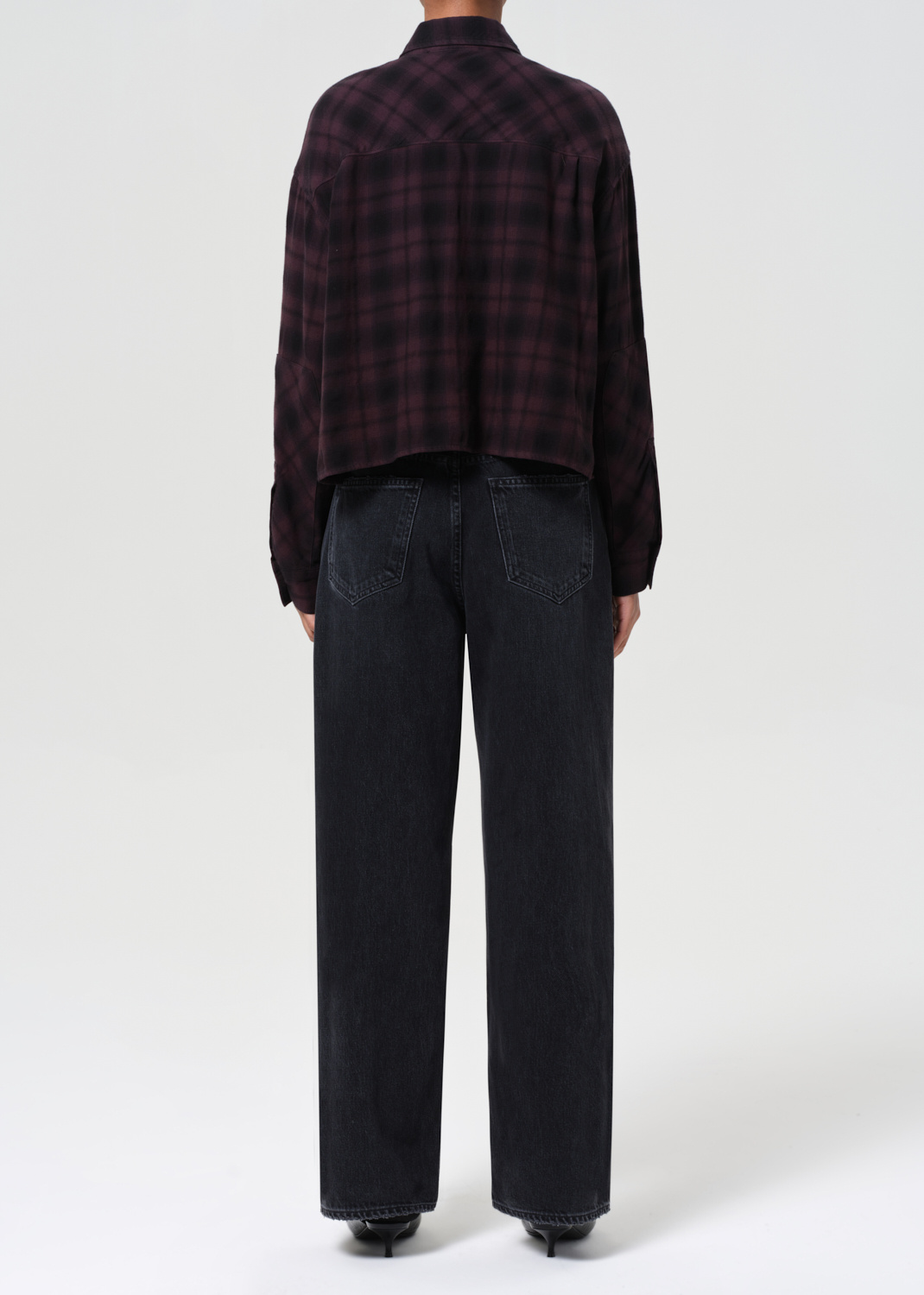 AGOLDE Low Slung Baggy in Recess Wash