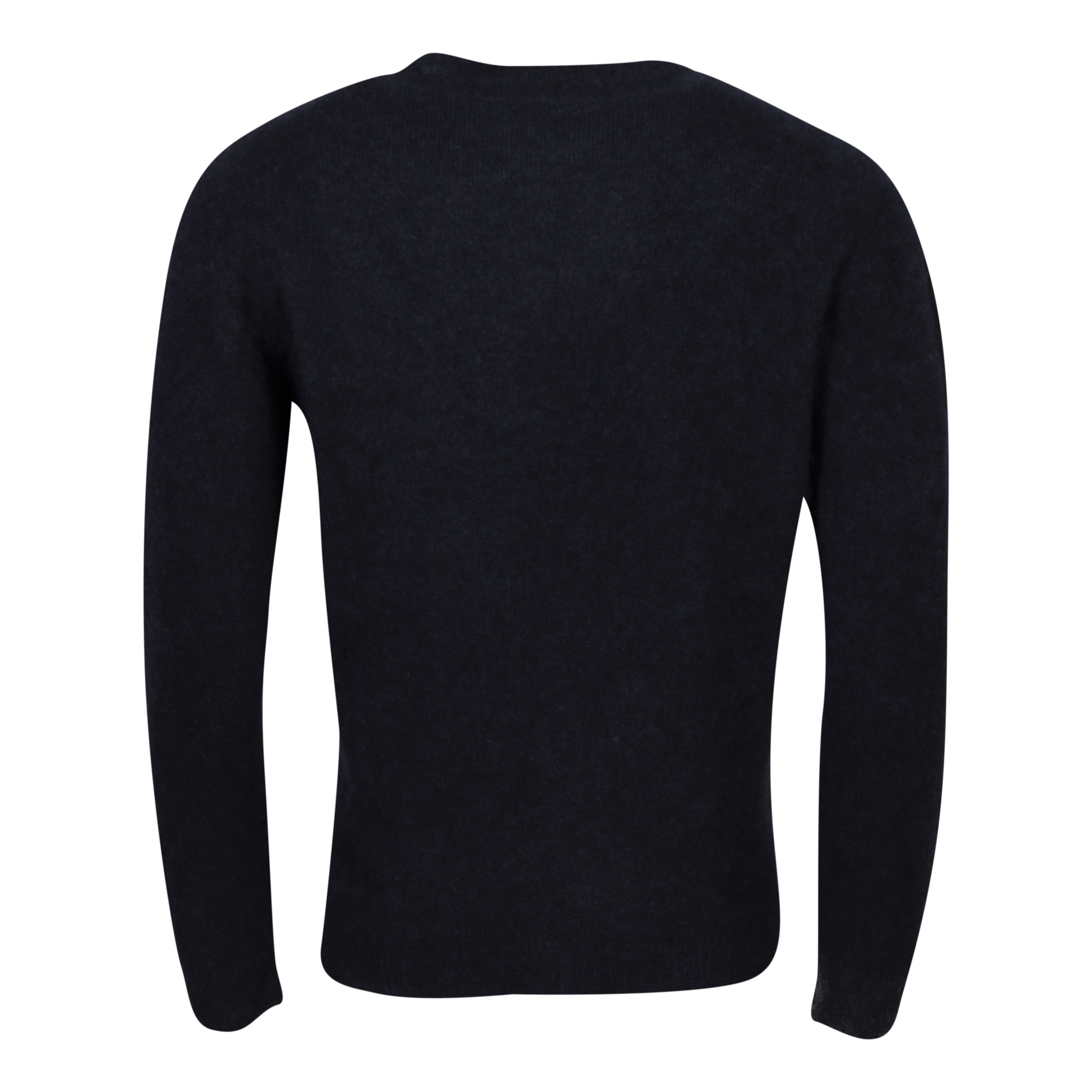 Roberto Collina Fluffy Knit Pullover in Navy 54