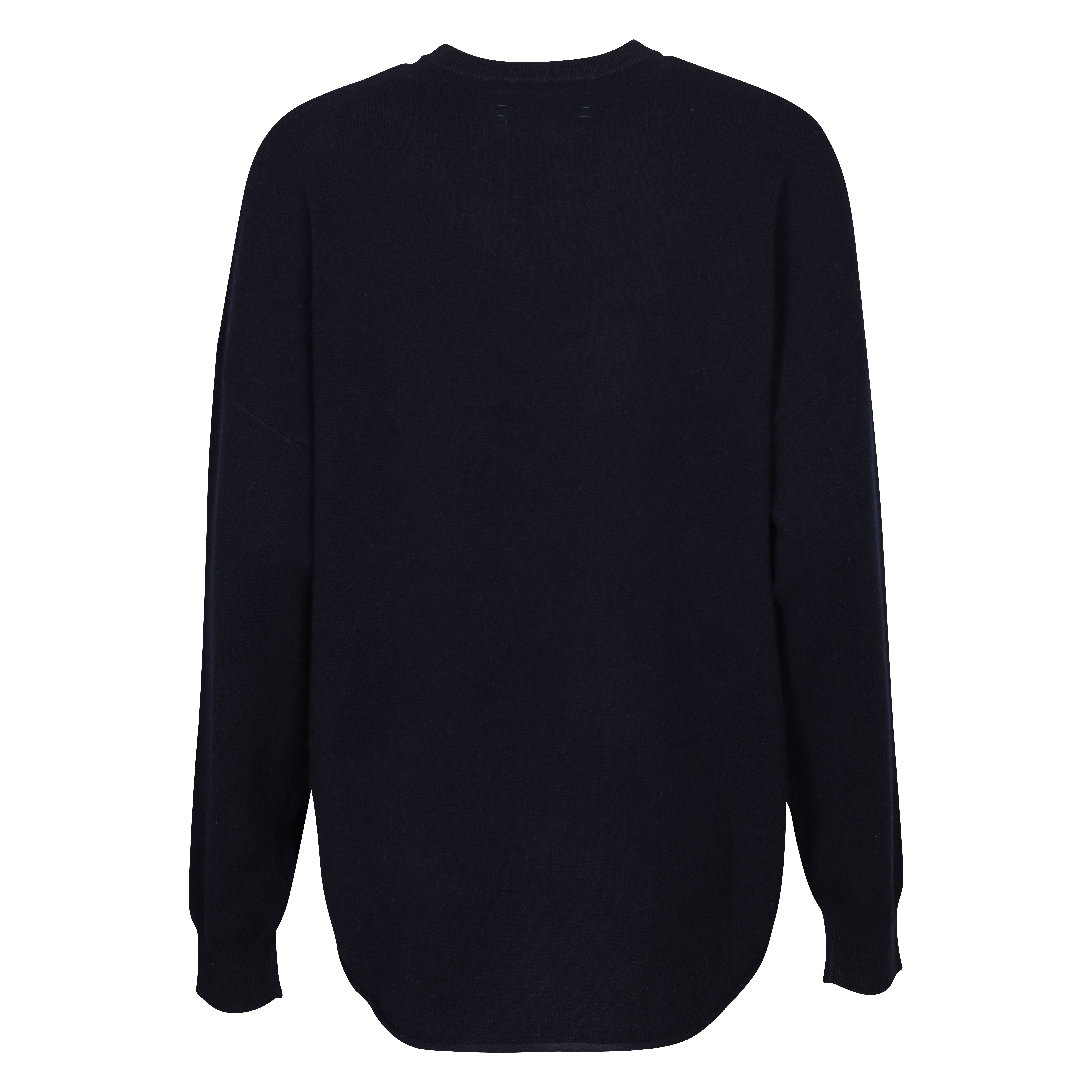 EXTREME CASHMERE Sweater N°53 Crew Hop in Navy