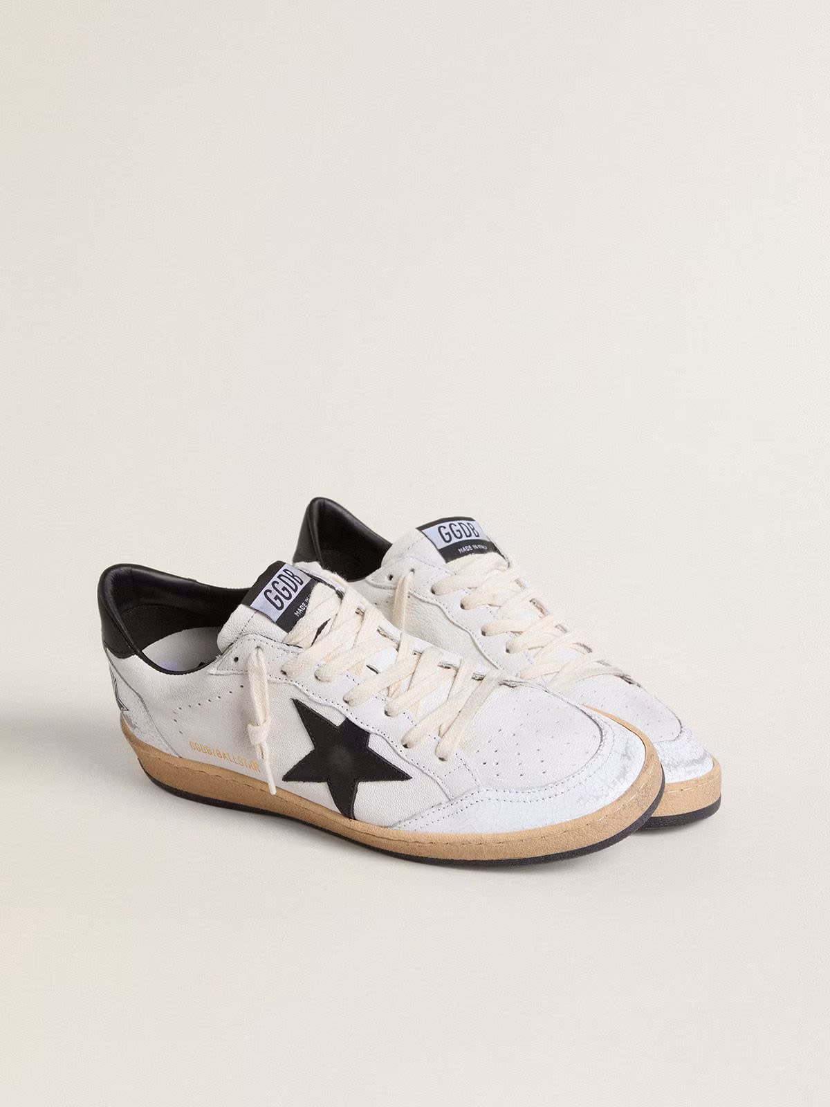 GOLDEN GOOSE Ballstar White/Black