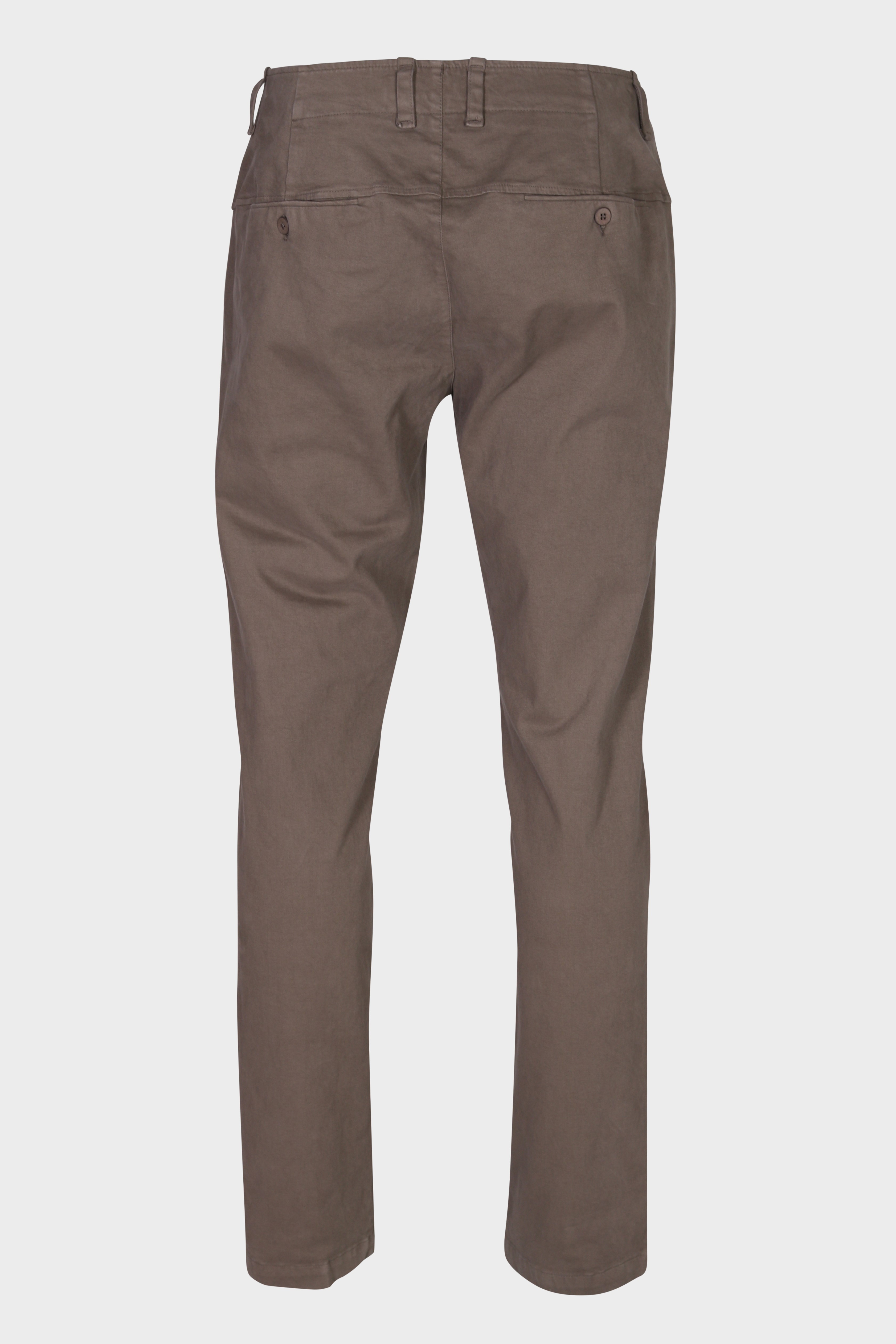 TRANSIT UOMO Cotton Stretch Pant in Light Brown M