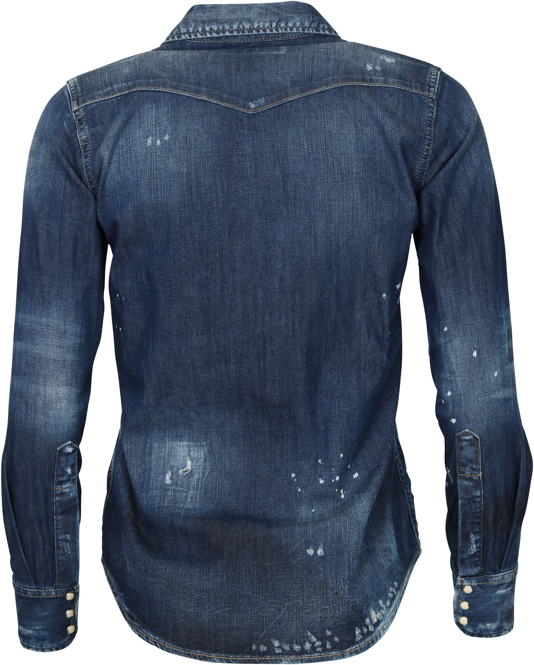 Dsquared Denim Shirt Blue IT/44 - DE/38