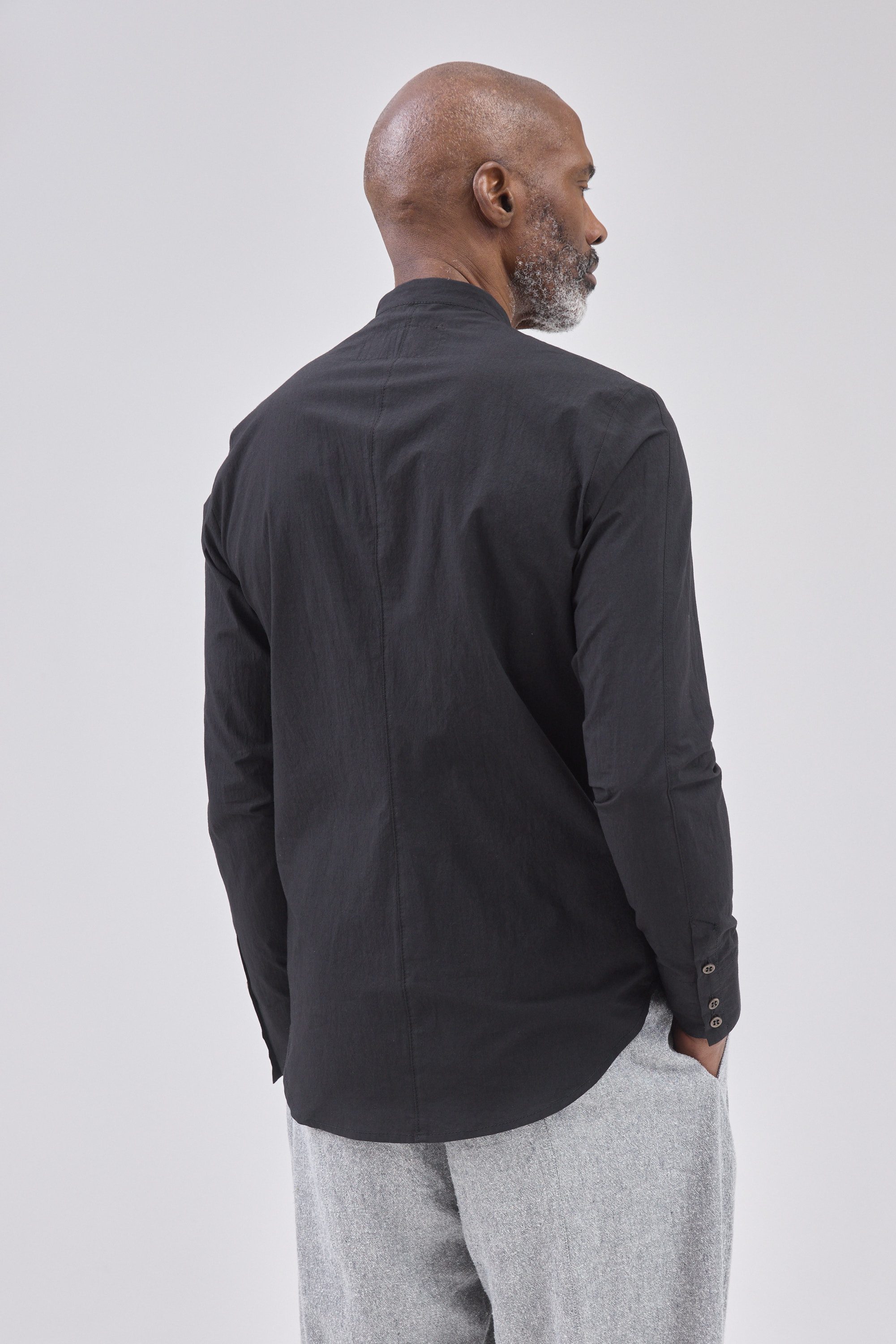 HANNIBAL. Shirt Jonte in Charcoal HANNIBAL. Shirt Jonte in Charcoal