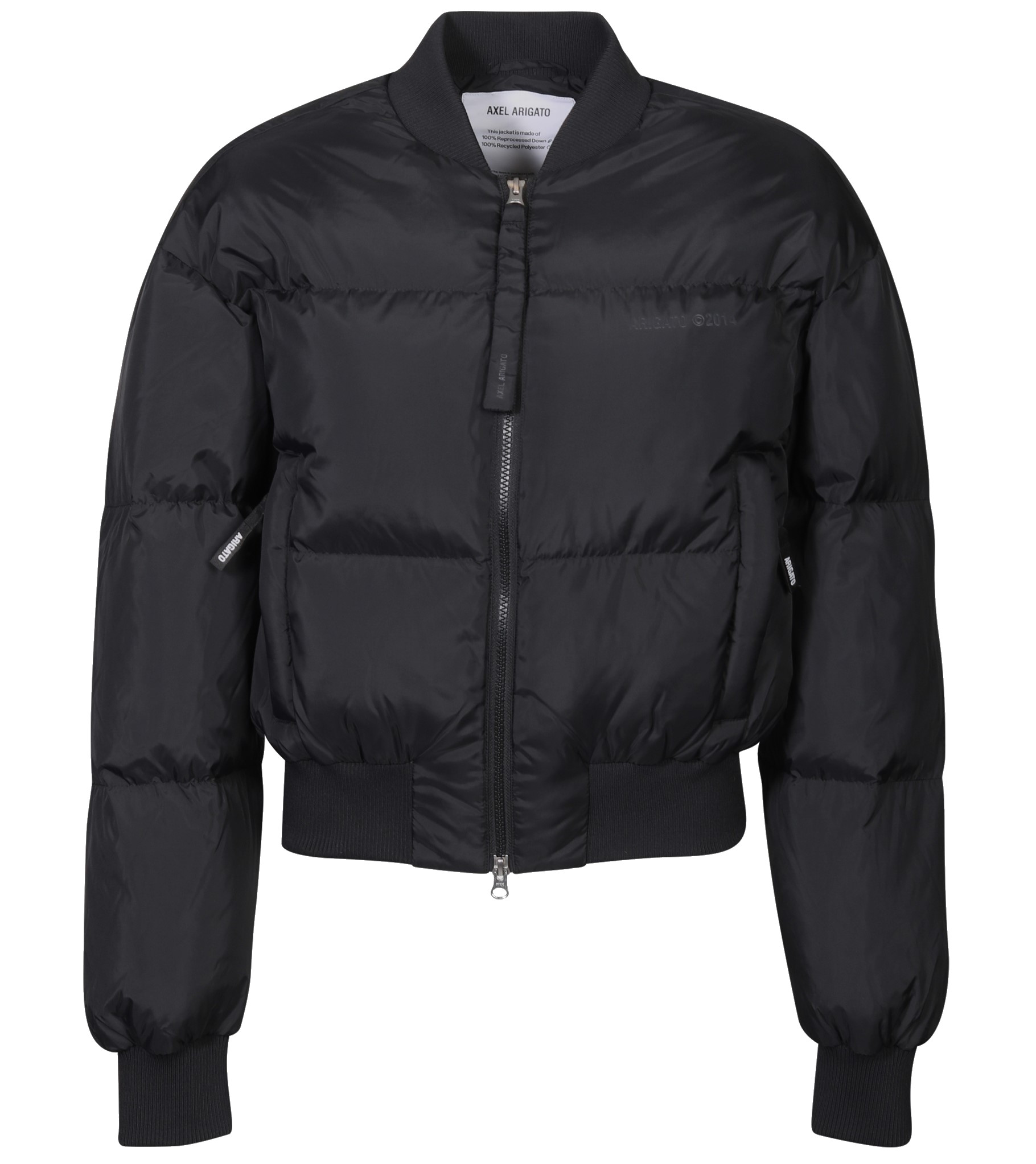 AXEL ARIGATO Zoe Down Bomber Jacket in Black XS