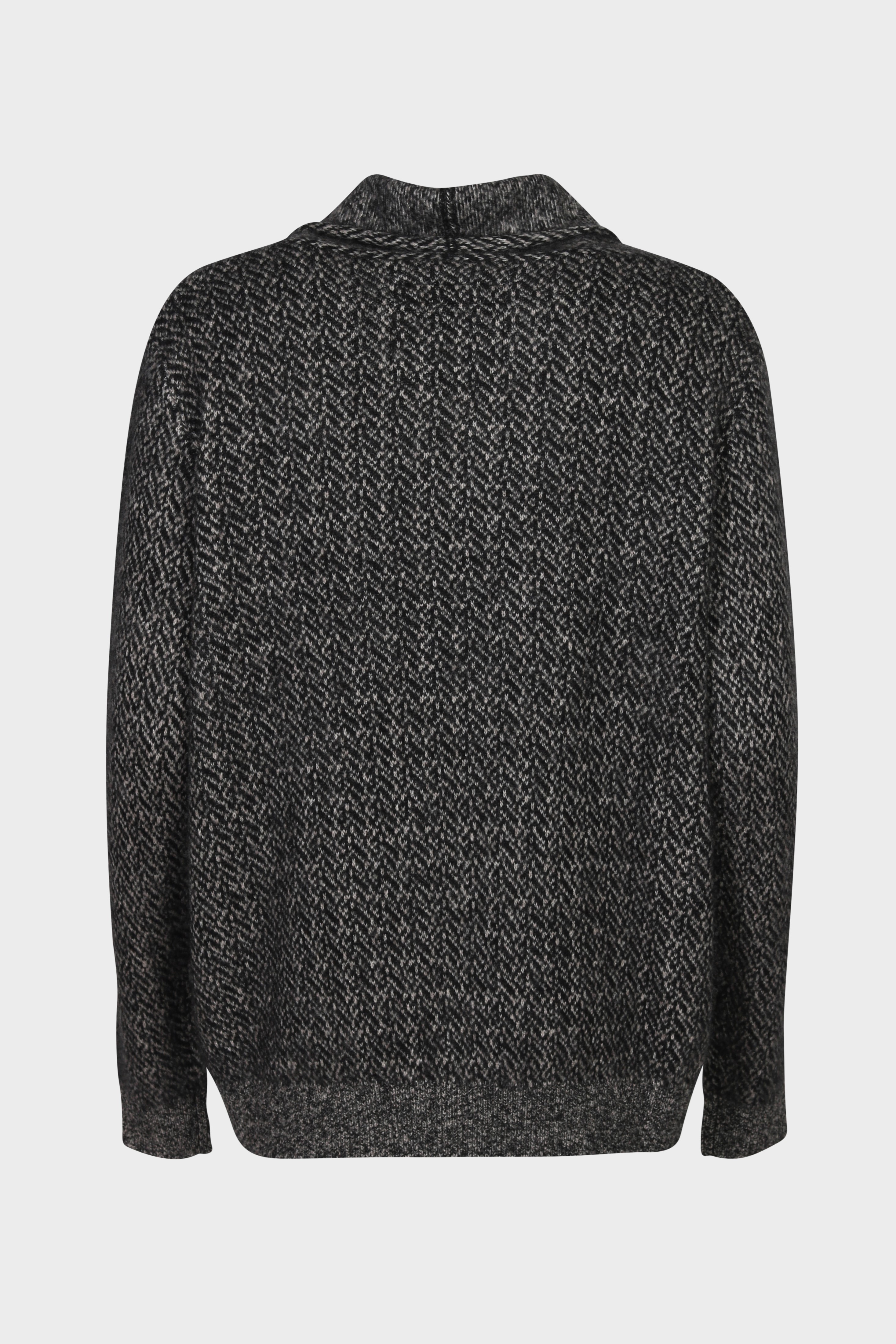 FRENCKENBERGER Tunic Sweater in Black