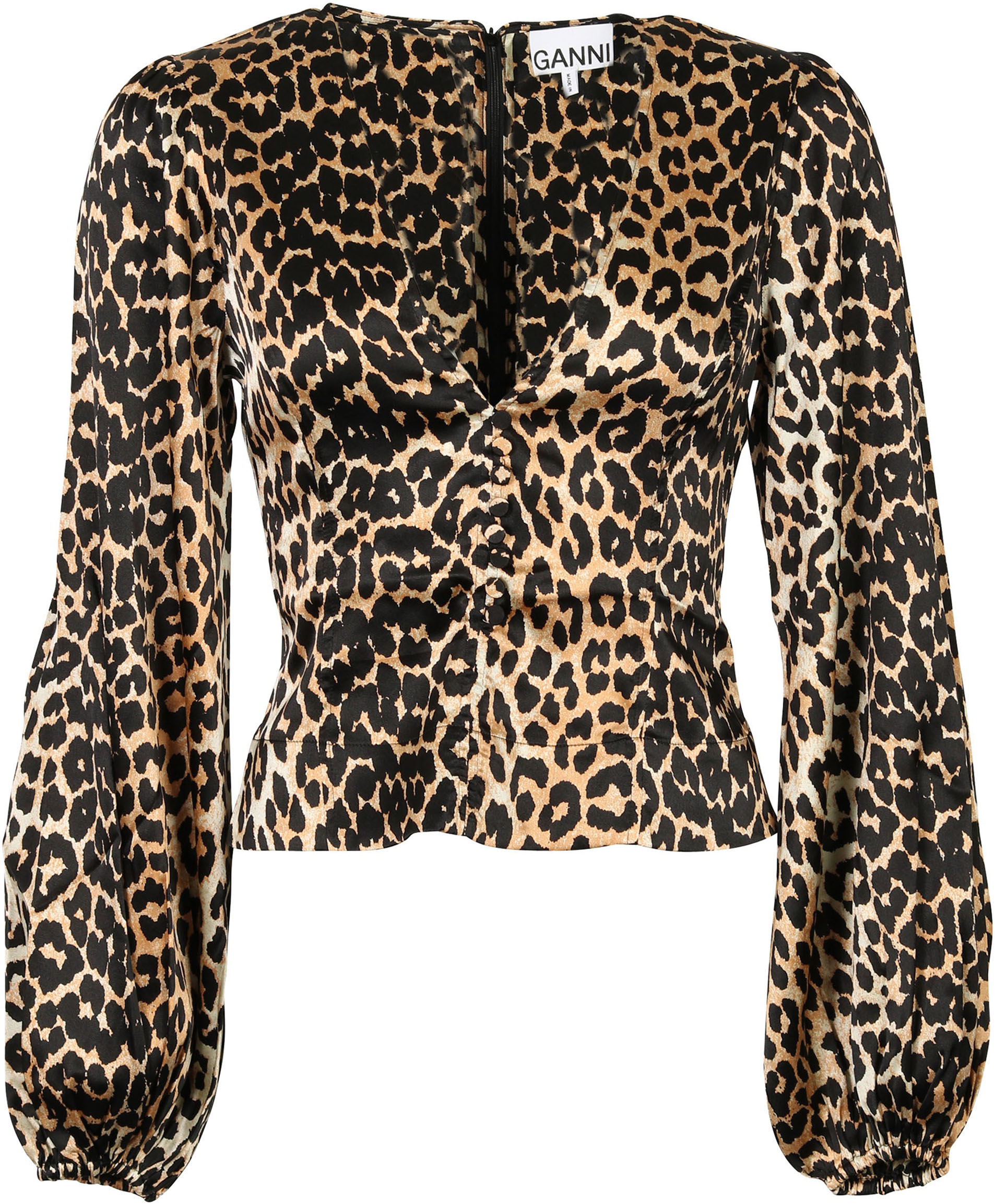Ganni Silk Blouse Leo