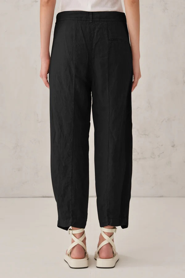 TRANSIT PAR SUCH Linen Pant in Black XXS