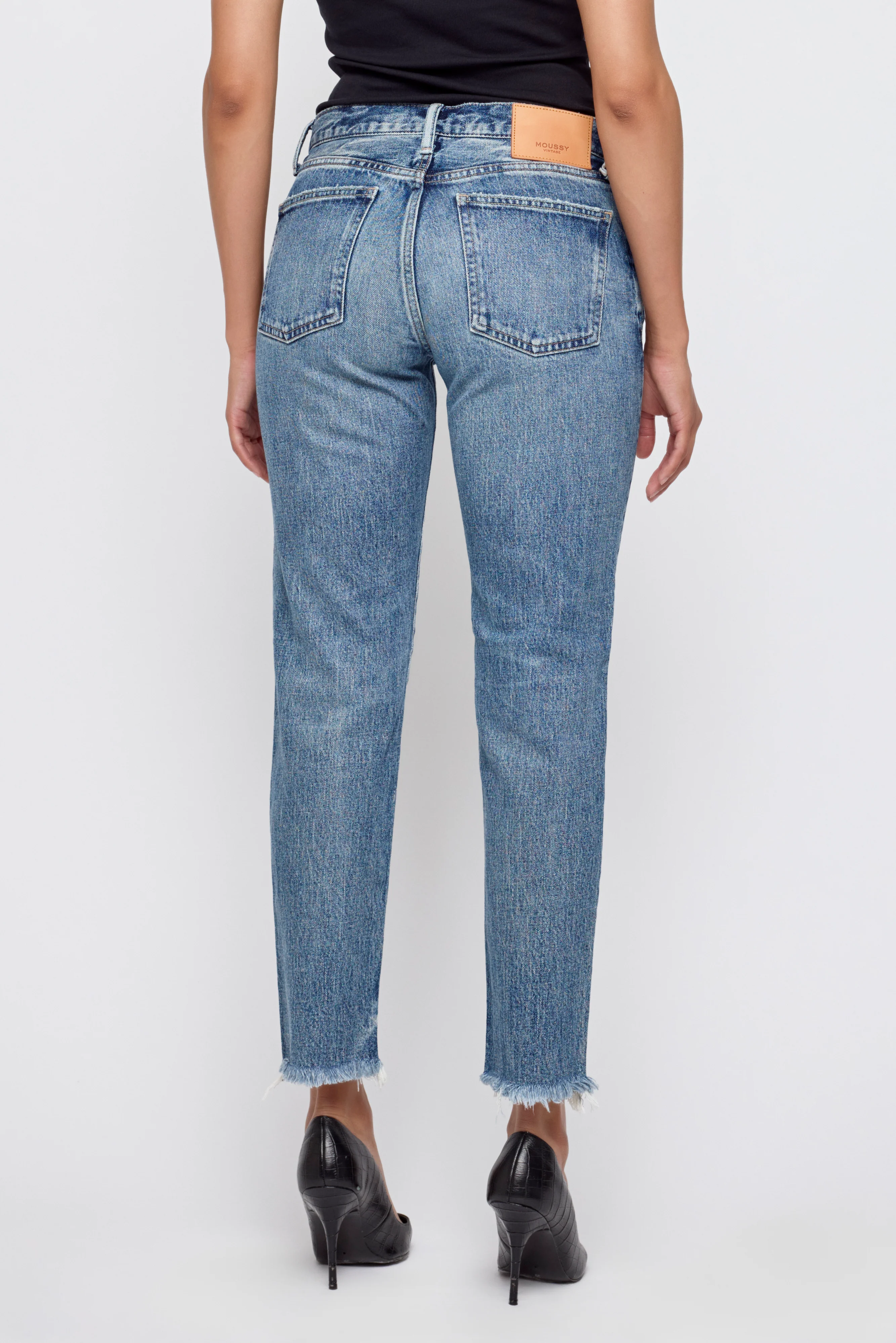 MOUSSY VINTAGE Jeans Tapered in Riverside Wash