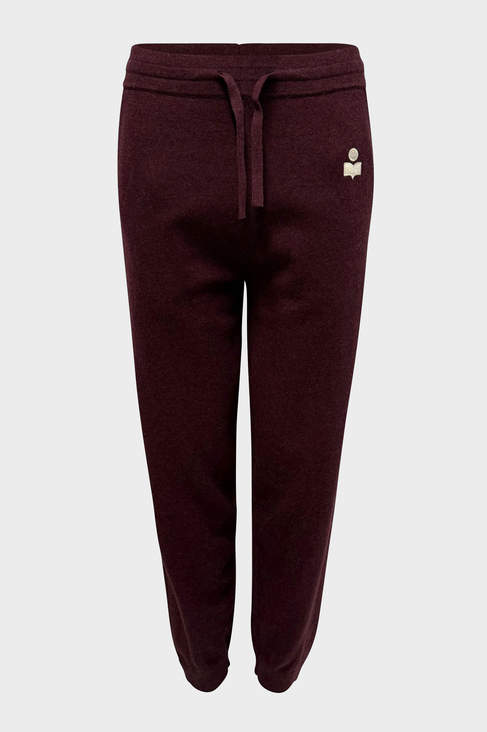 ISABEL MARANT ÉTOILE Knit Pant in Burgundy