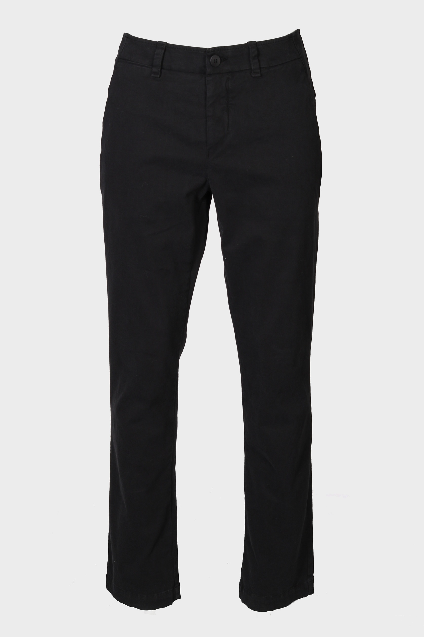 TRANSIT UOMO Cotton Super Stretch Pant in Black