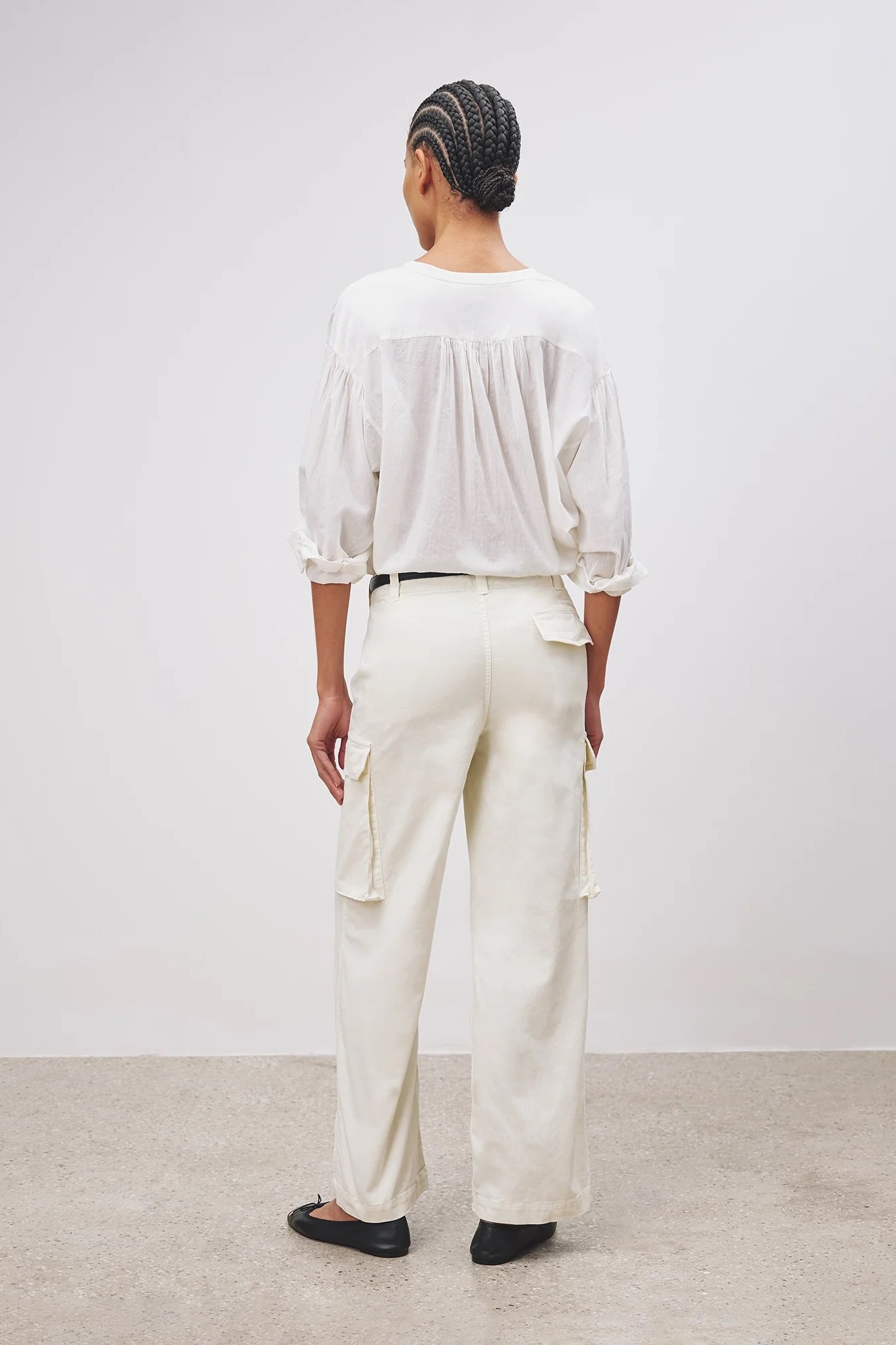 NILI LOTAN Neville Blouse in Ivory