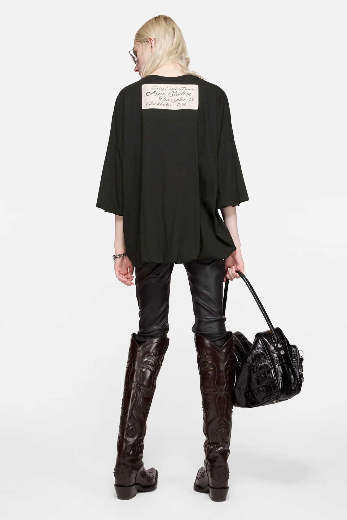ACNE STUDIOS Oversize T-shirt in Black