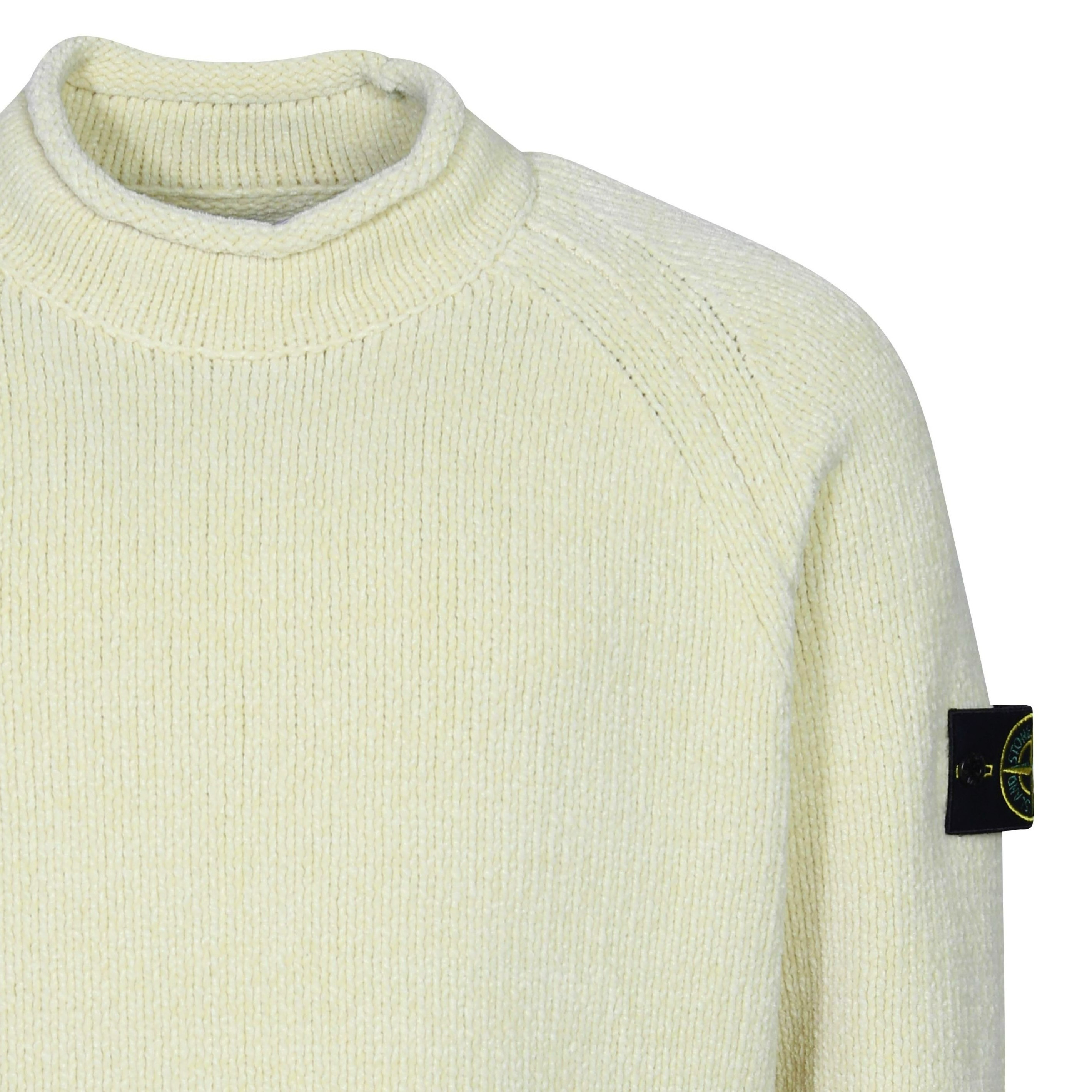 Stone Island Knit Pullover in Light Yellow