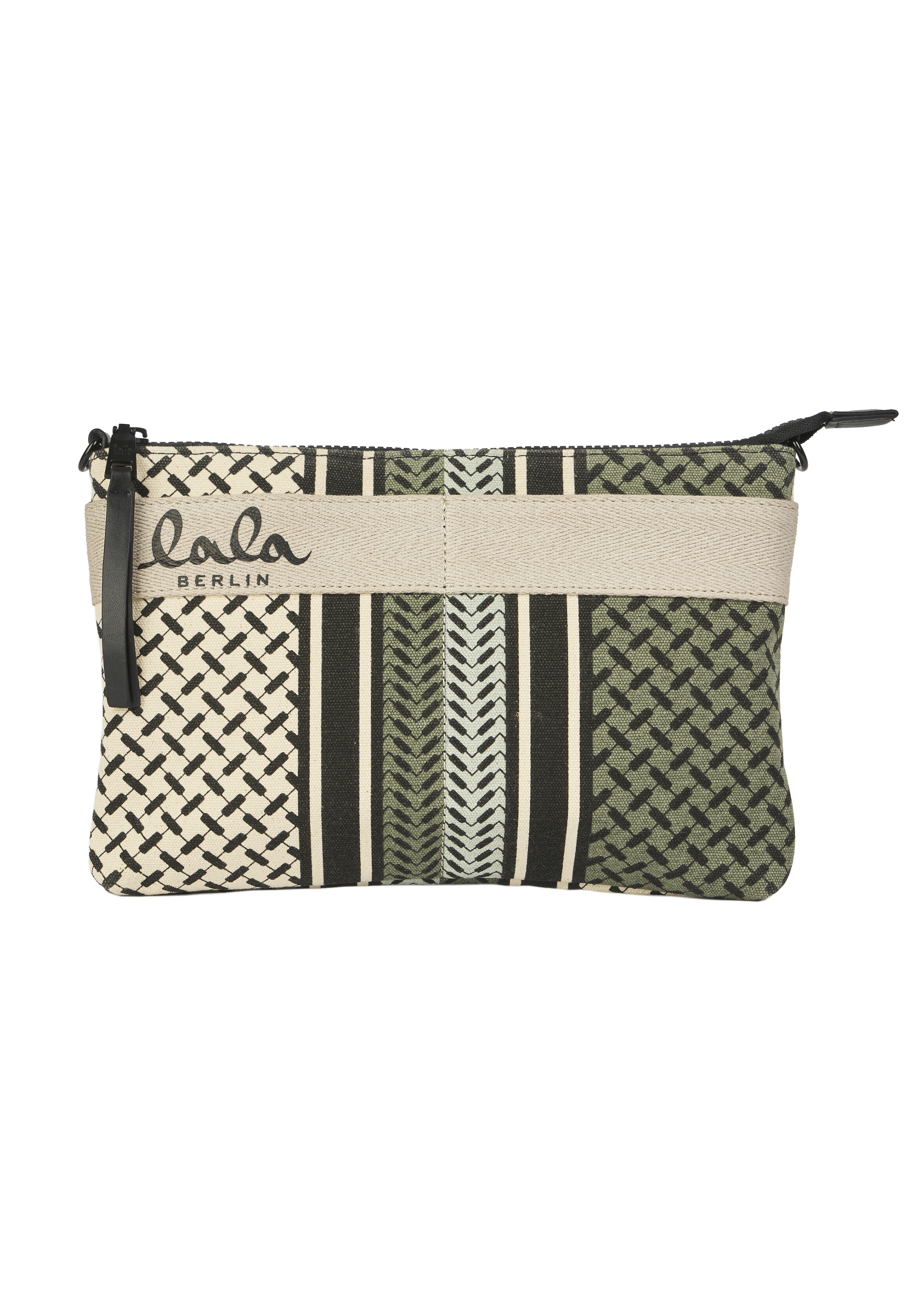 Lala Berlin Cleo Crossbody Bag Olive Matcha