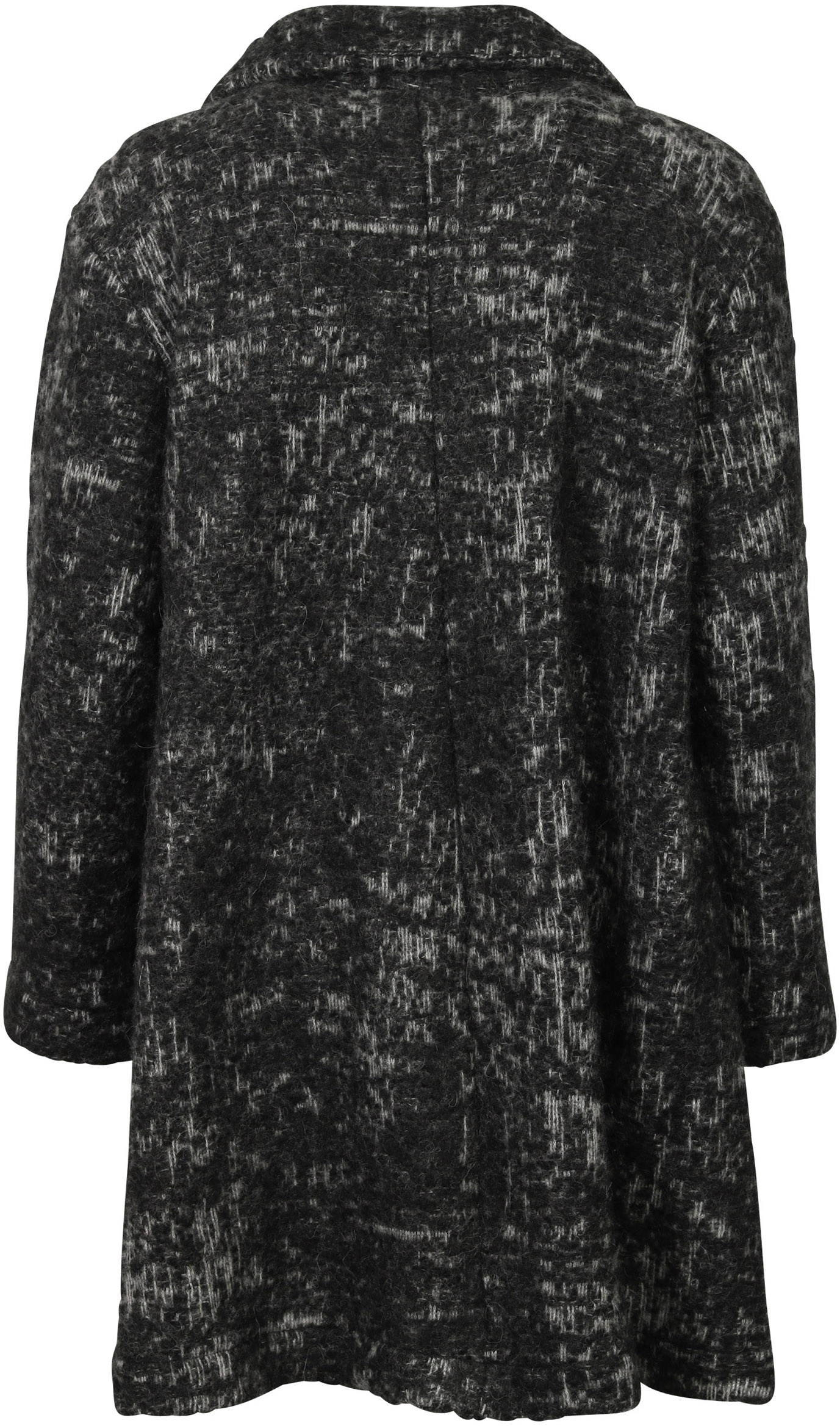 Transit Par Such Knit Coat Black/Grey