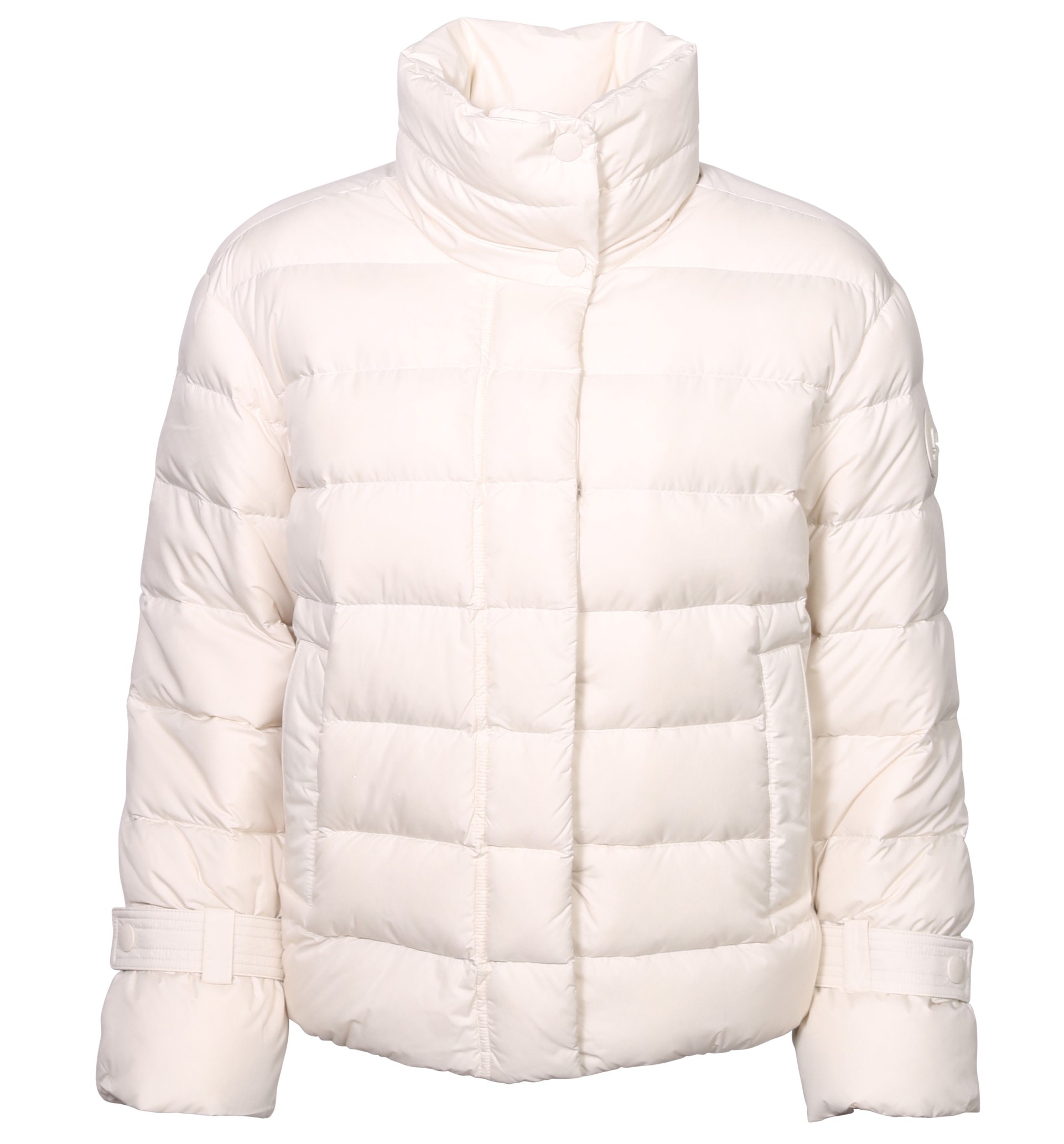 WOOLRICH Ellis Light Down Jacket in Milky Cream