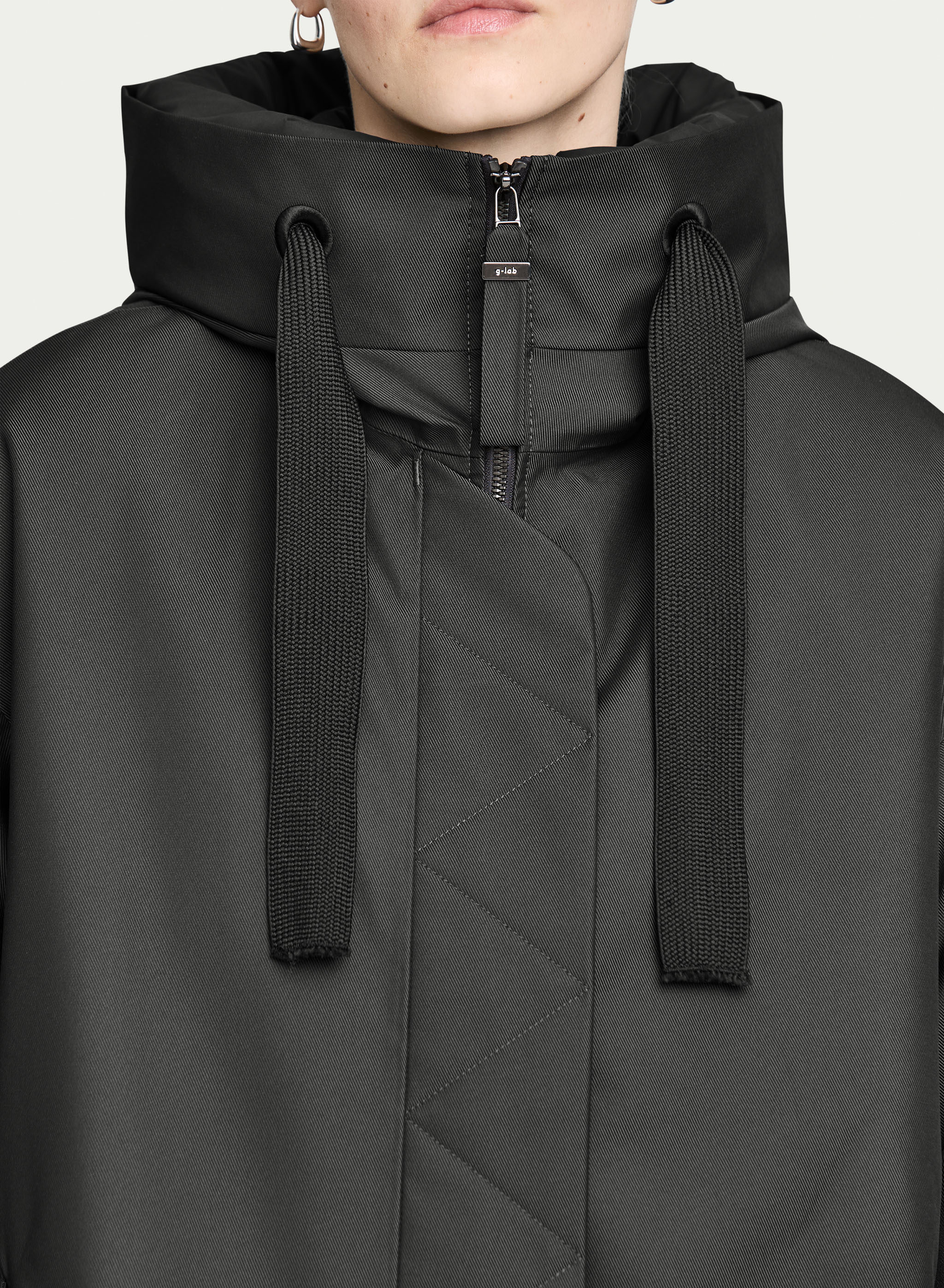G-LAB Akira Parka in Black