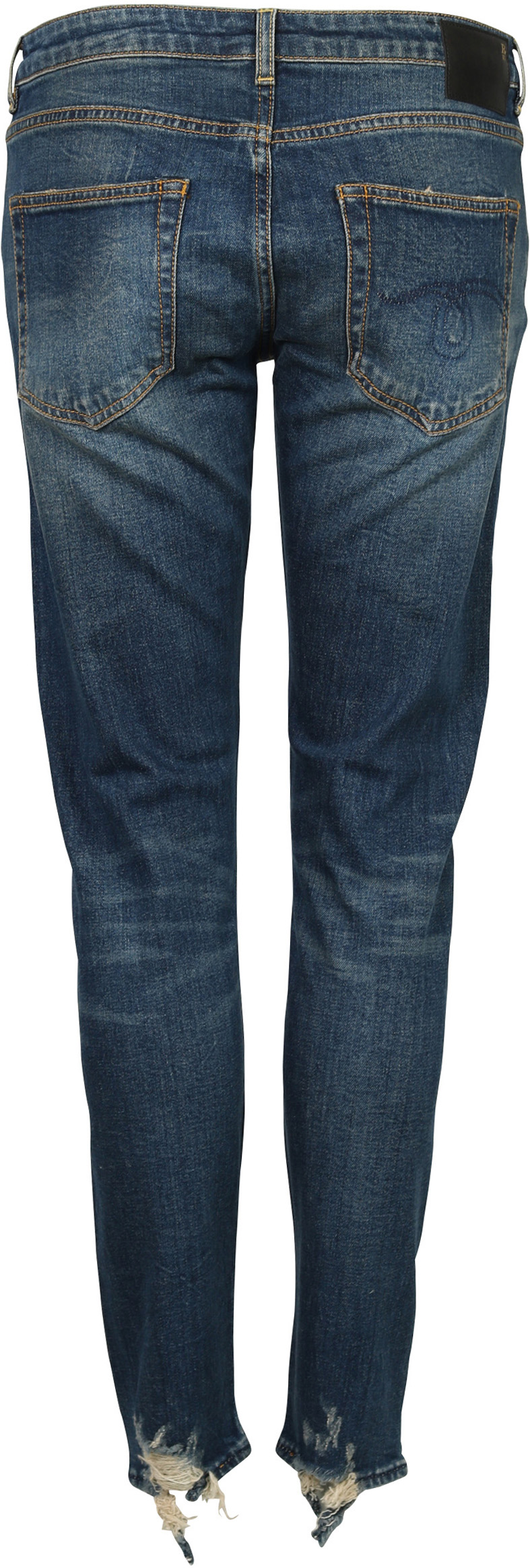 R13 Jeans Boy Skinny Garson Blue Wash 30