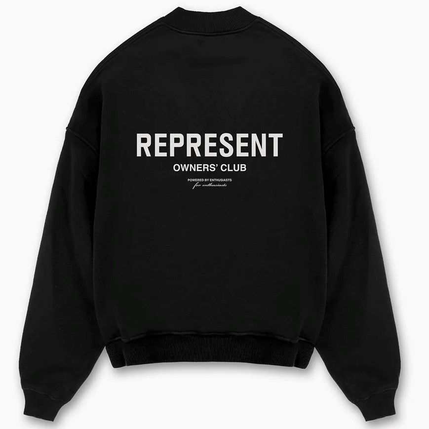 Represent Owners Club Sweater in Black XL