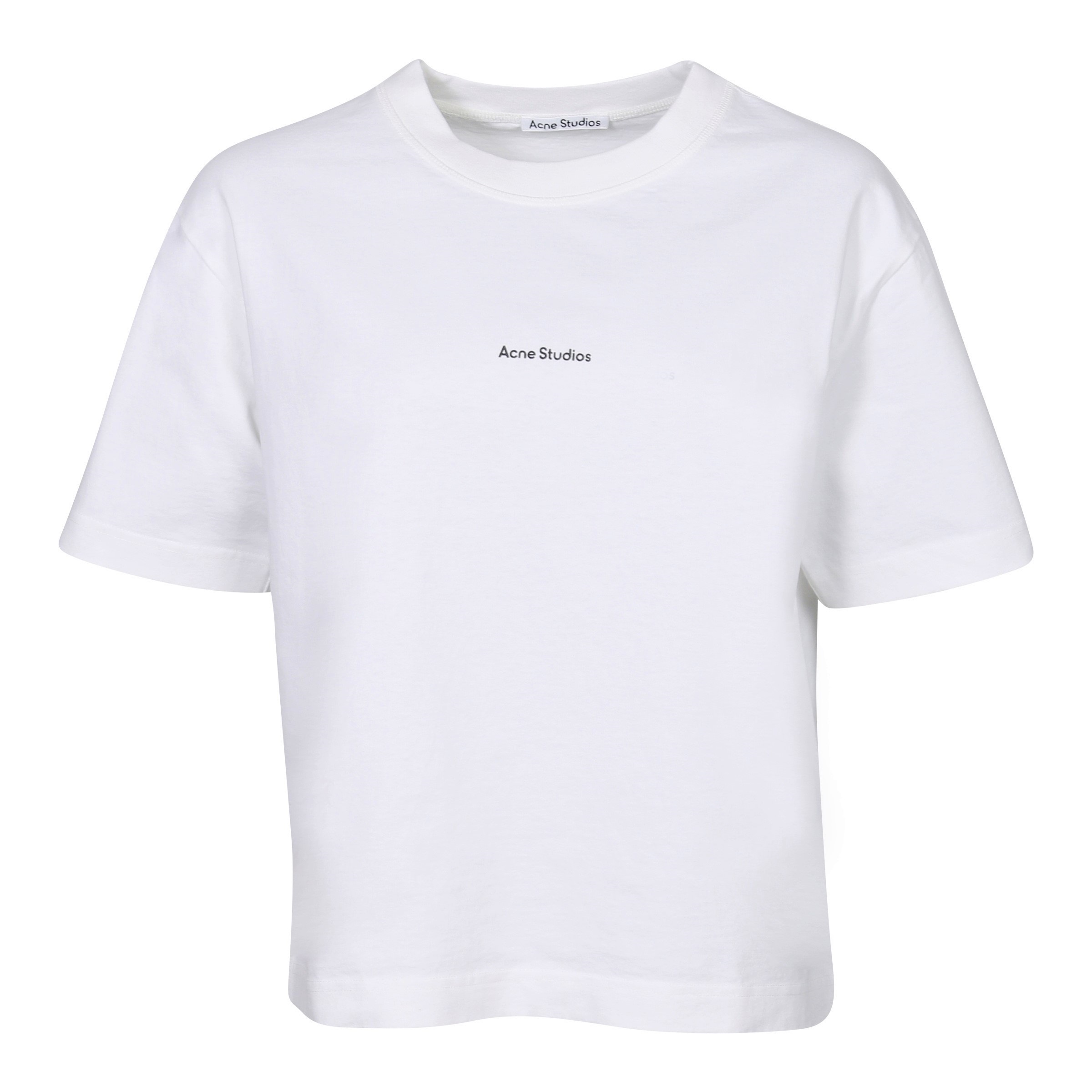 ACNE STUDIOS Stamp T-Shirt in Optic White