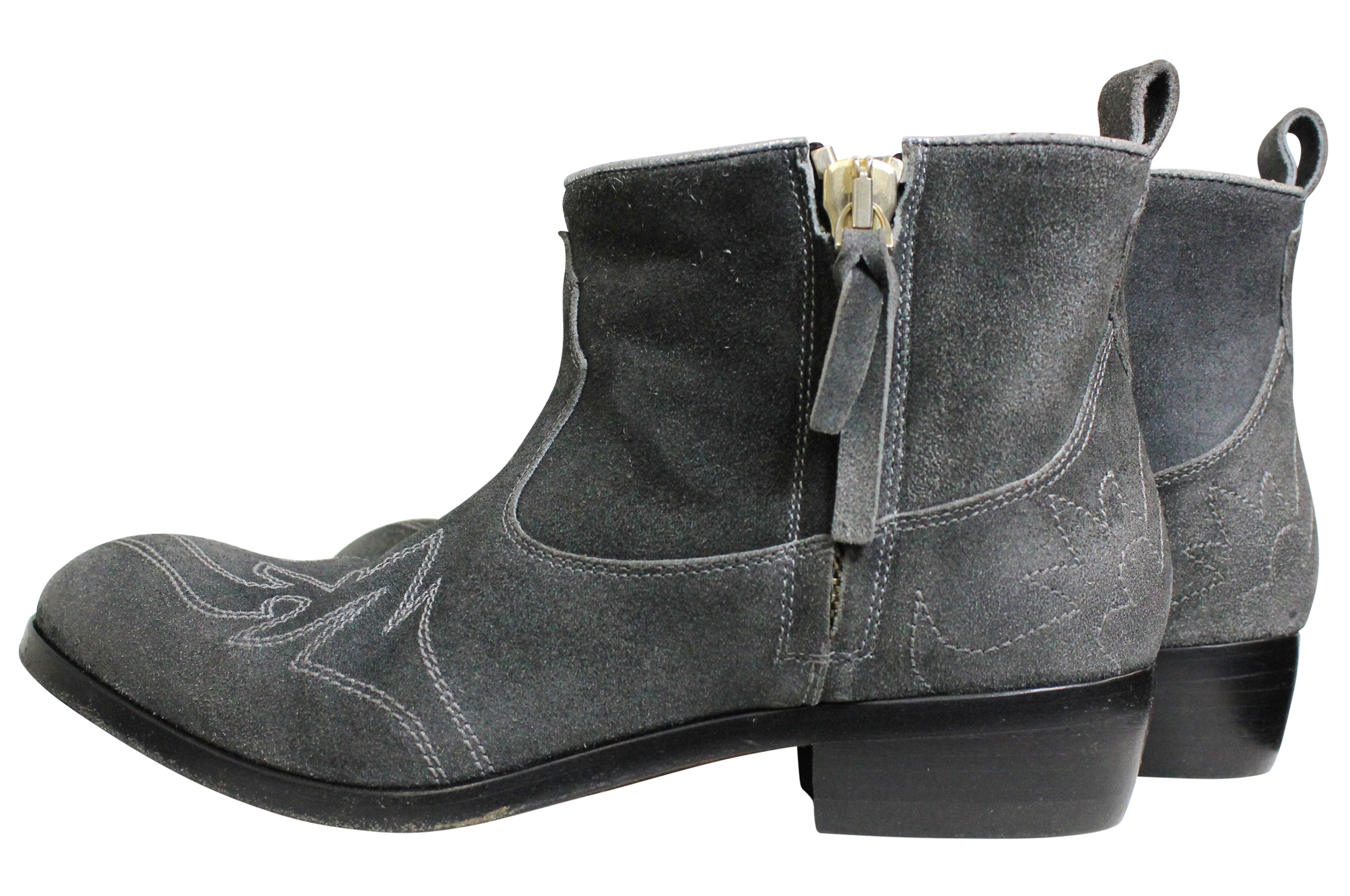 Golden Goose Boots Stiefeletten Zanja Grey Silver G30WS697.A1 EU 36