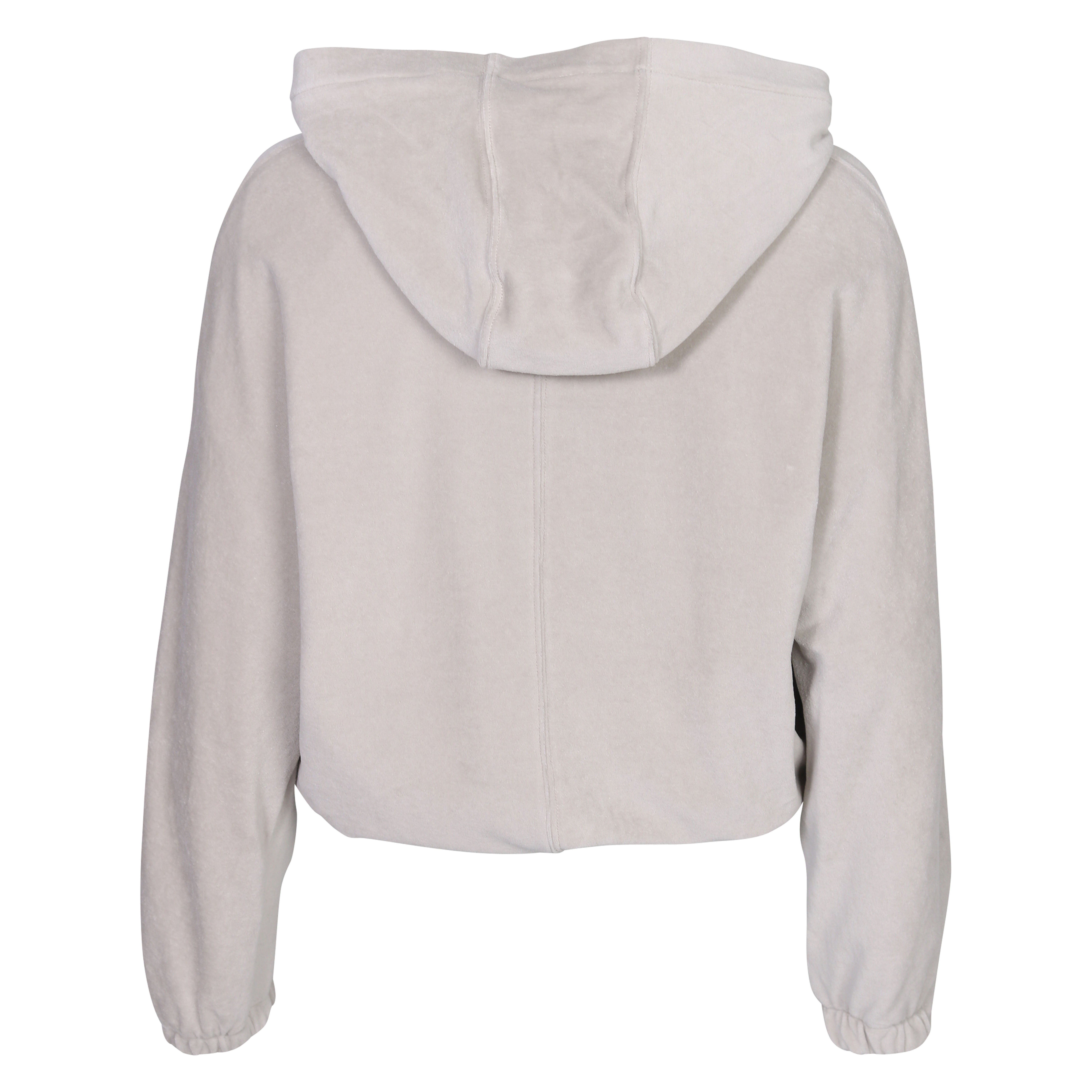 Khrisjoy Velour Tracksuit Jacket in Oyster Grey S