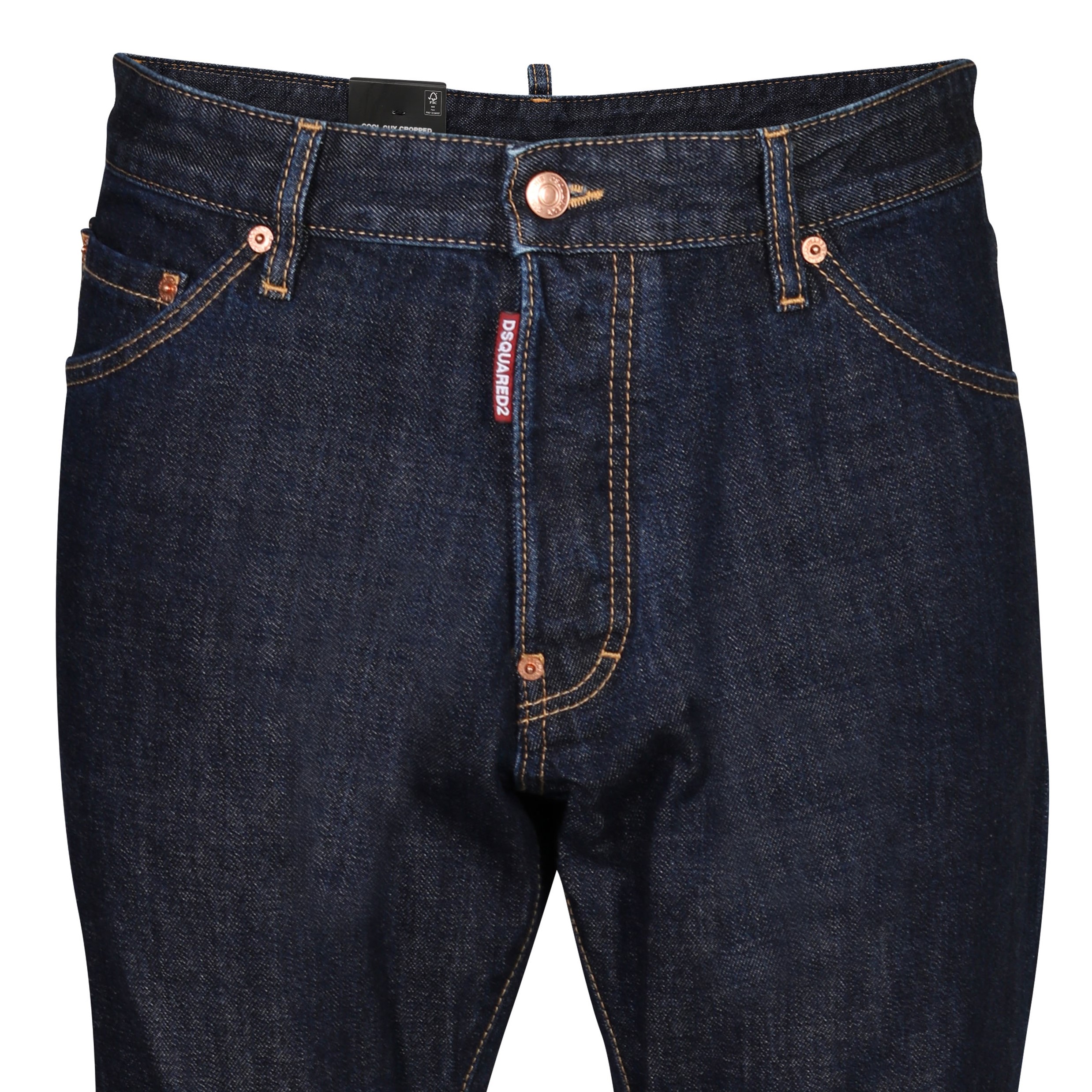 Dsquared Cool Guy Cropped Jean in Blue