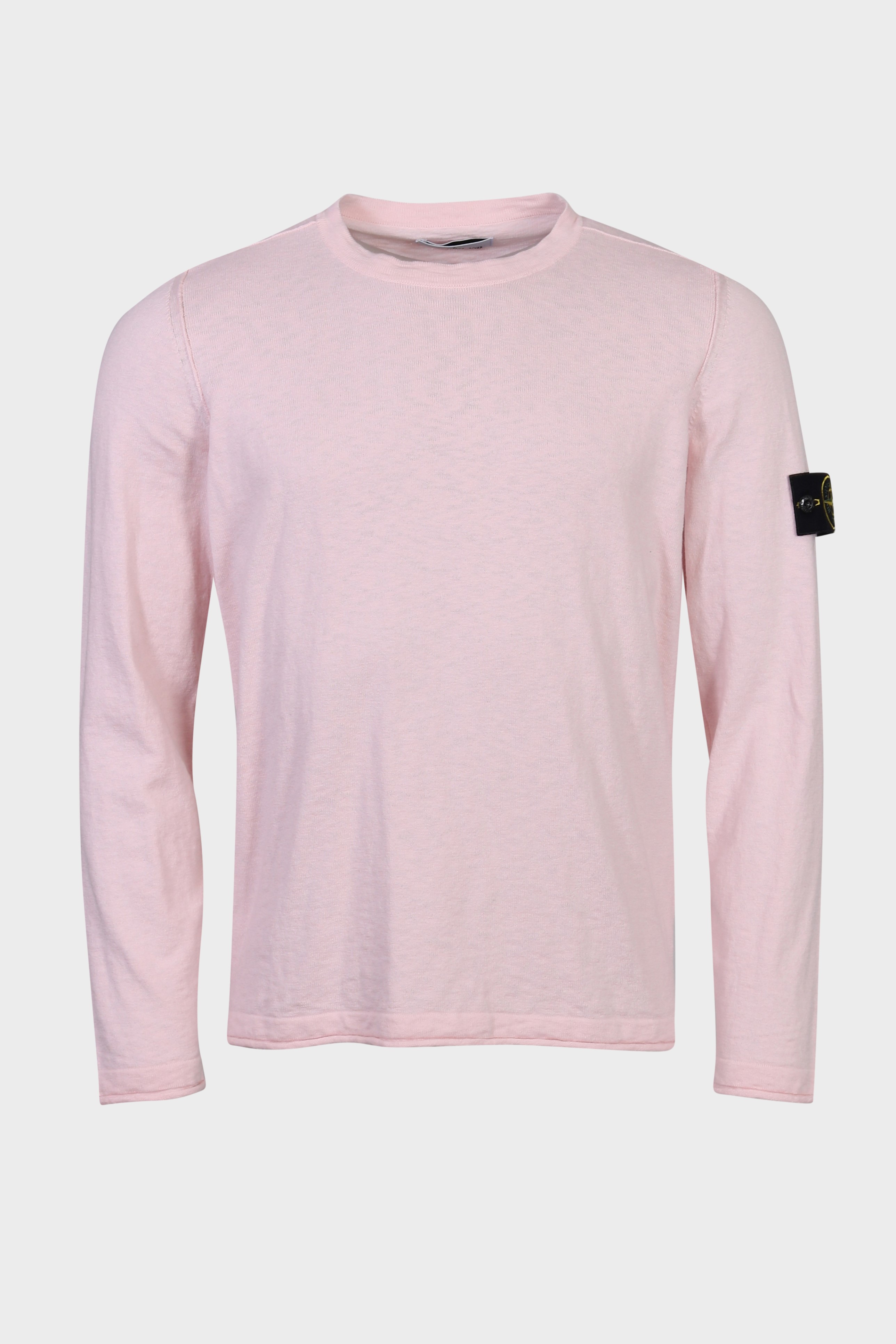 STONE ISLAND Summer Knit Pullover in Light Pink 2XL