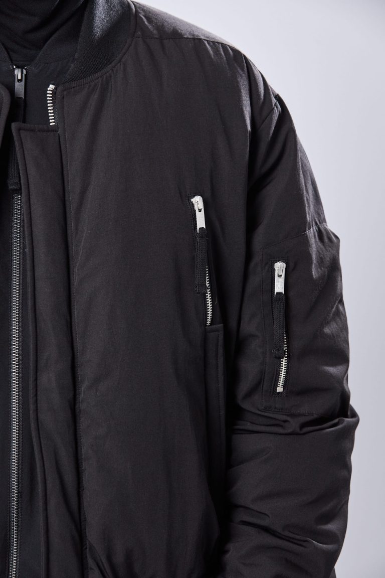 THOM KROM Padded Bomberjacket in Black M