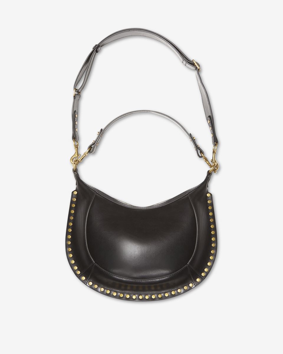 Isabel Marant Naoko Shoulder Bag in Black With Studs