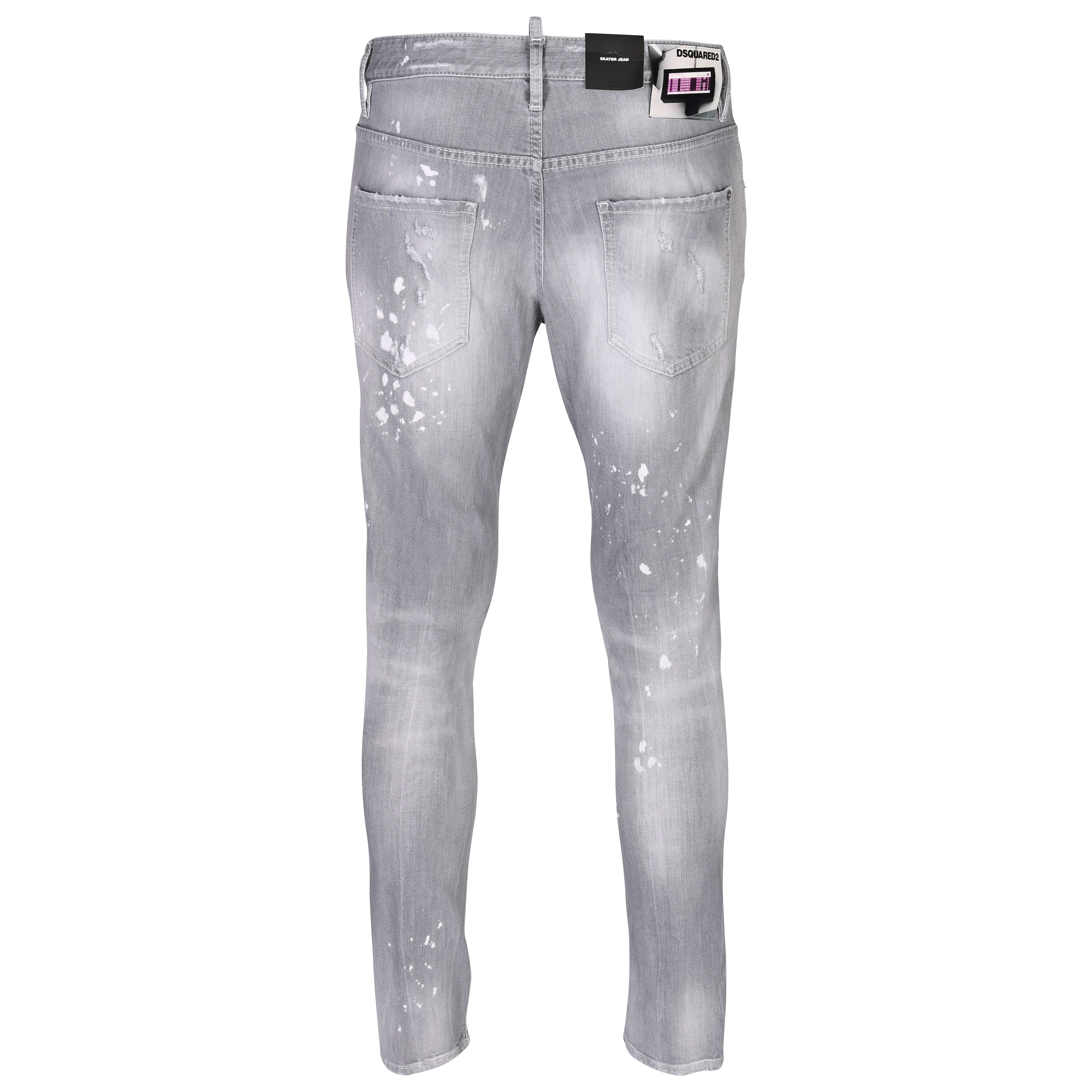 Dsquared Jeans Skater Light Grey Washed