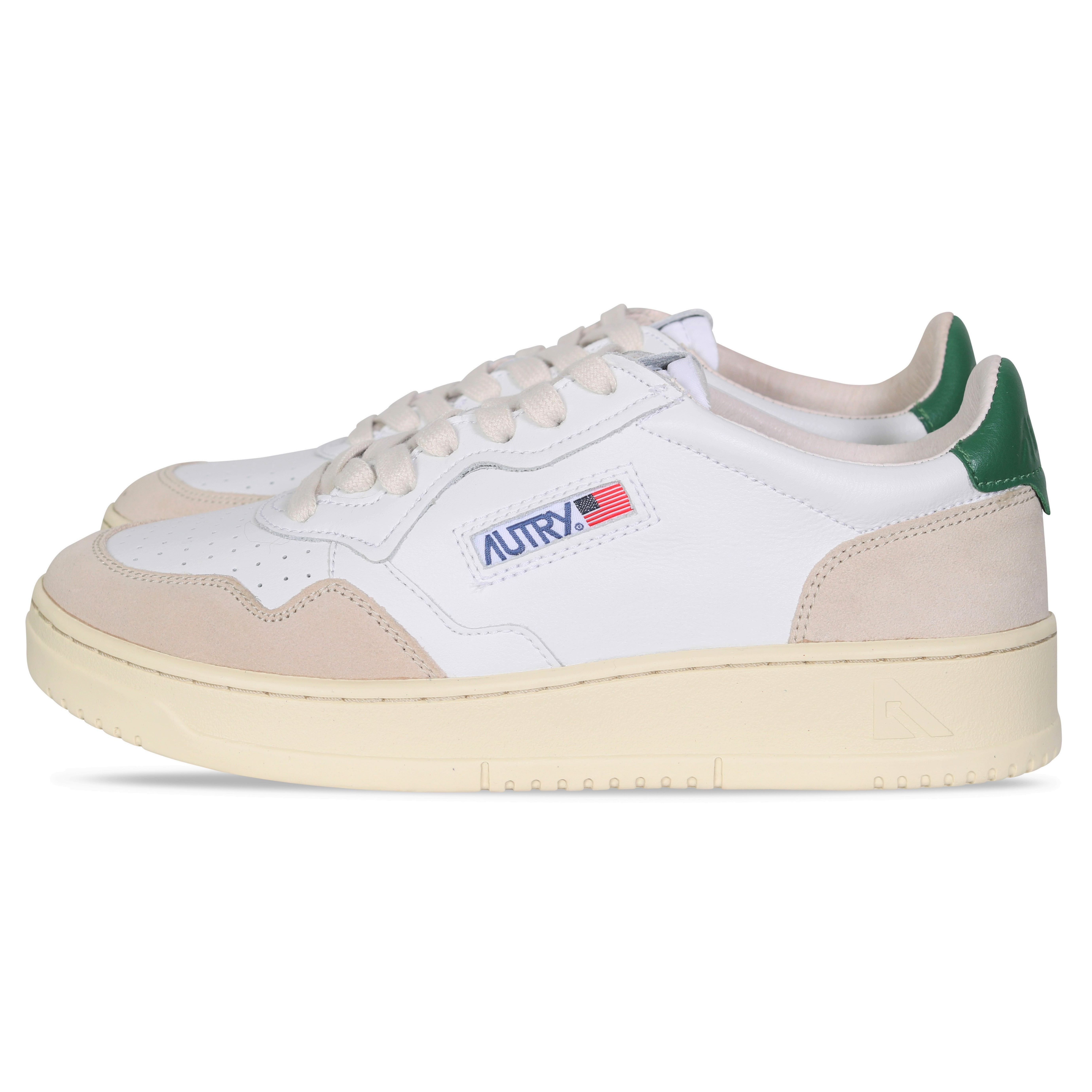 Autry Action Shoes Low Sneaker Suede White/Amaz