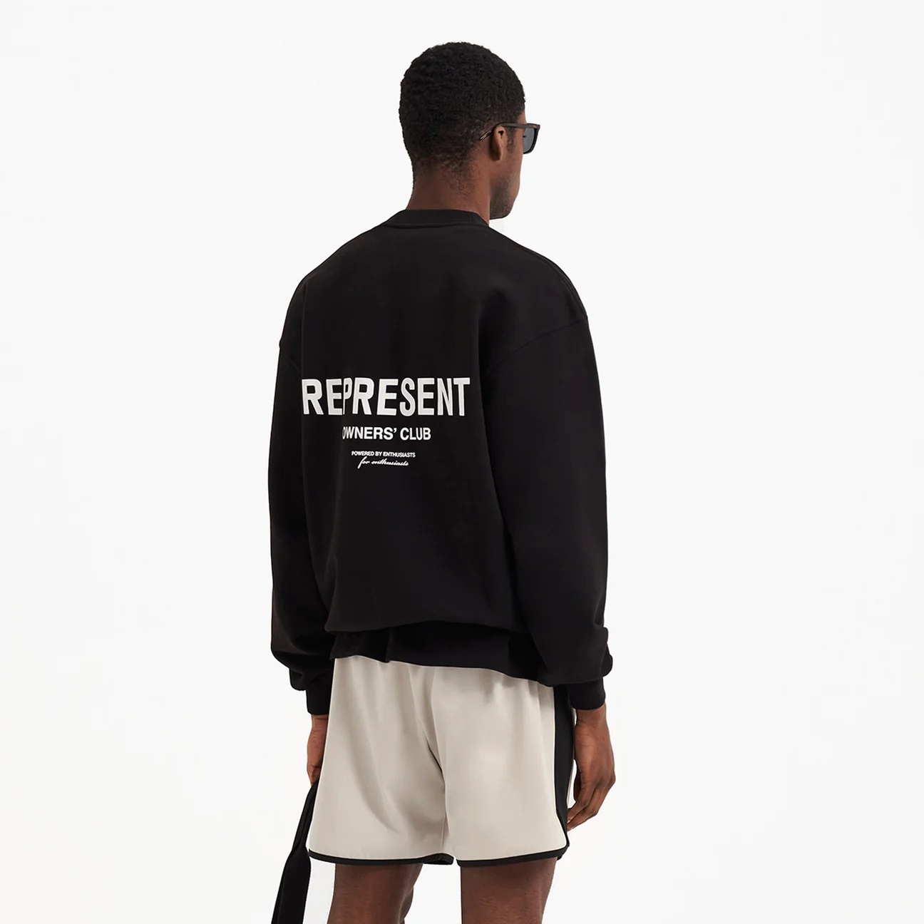 REPRESENT Owners Club Sweater in Black M
