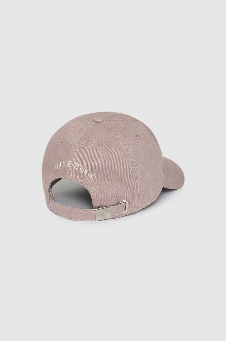 ANINE BING Jeremy Baseball Cap AB in Washed Iron