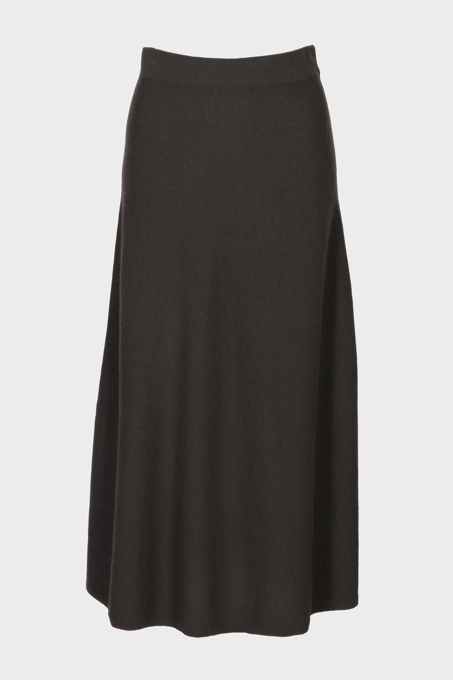 LISA YANG Torie Cashmere Skirt in Dark Fern